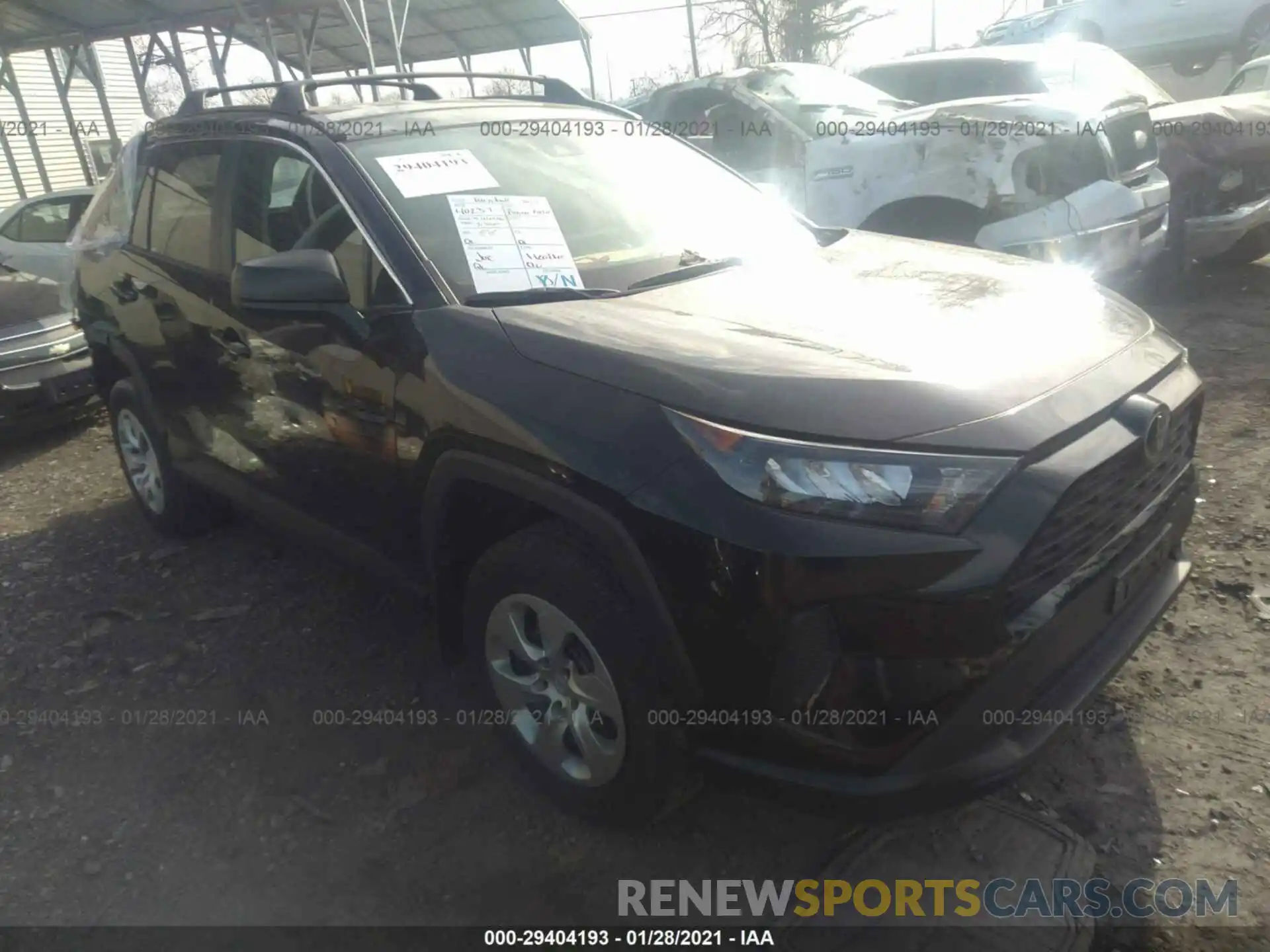 1 Photograph of a damaged car 2T3F1RFV3KC057730 TOYOTA RAV4 2019