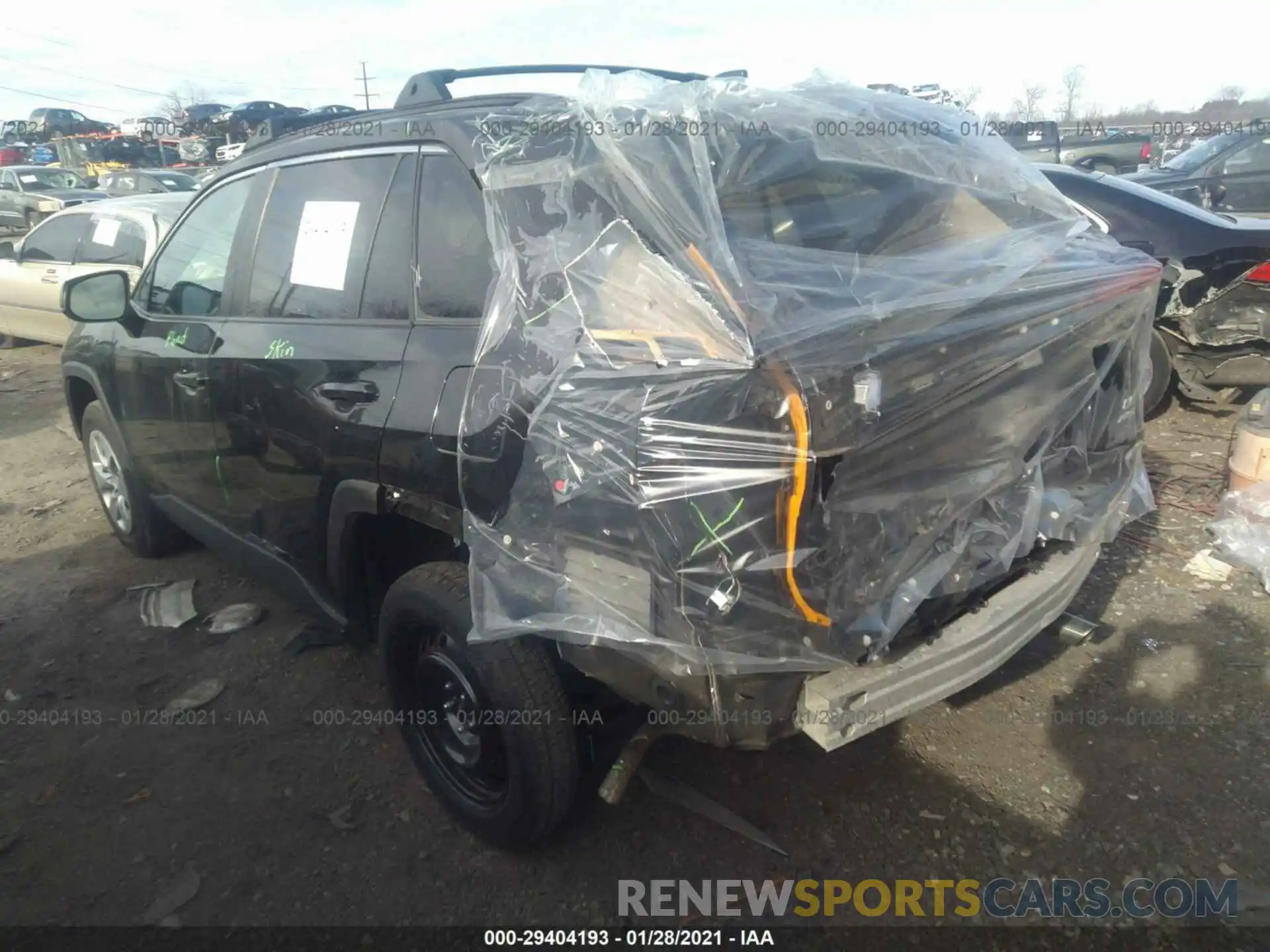 3 Фотография поврежденного автомобиля 2T3F1RFV3KC057730 TOYOTA RAV4 2019