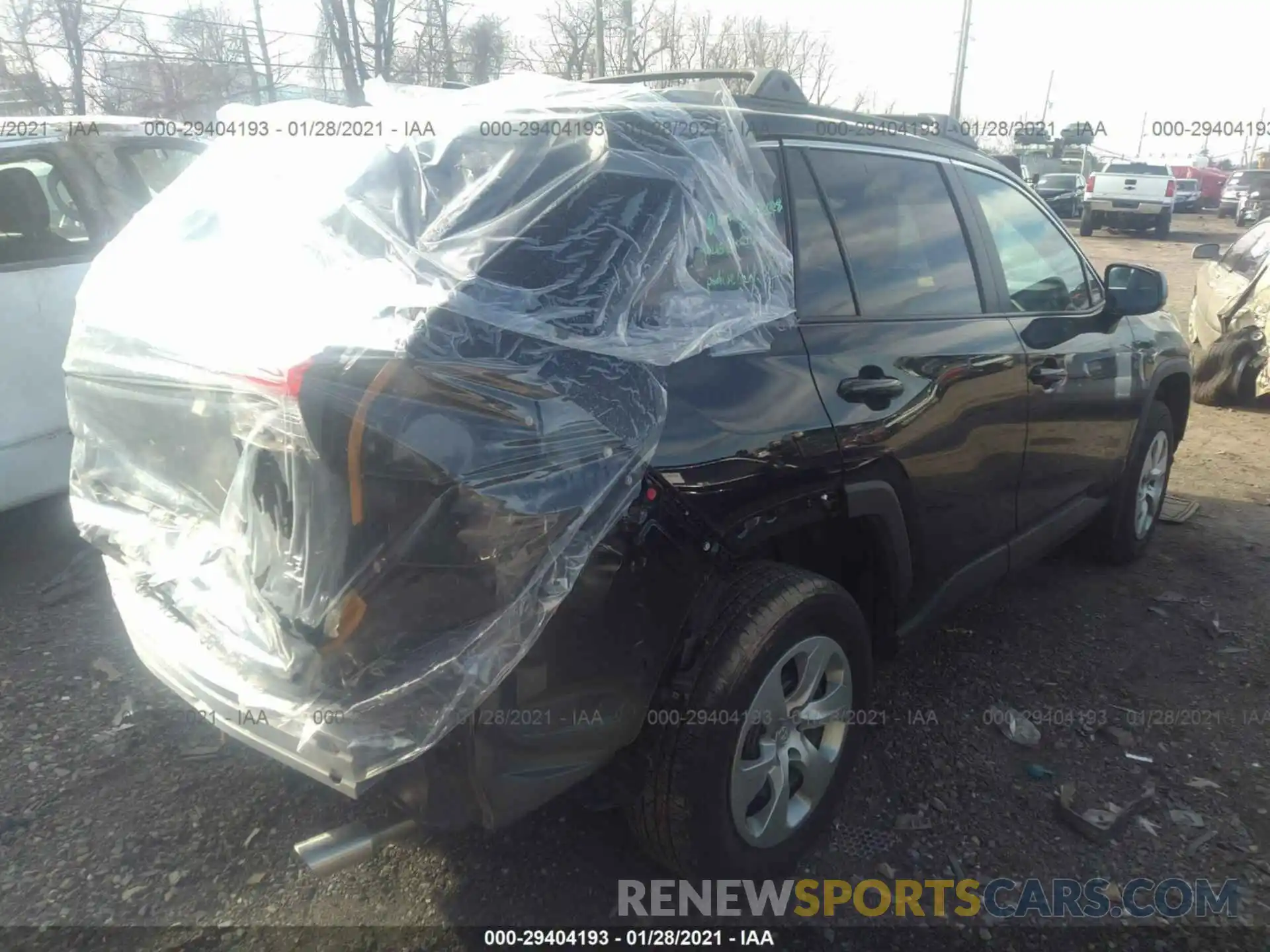 4 Photograph of a damaged car 2T3F1RFV3KC057730 TOYOTA RAV4 2019