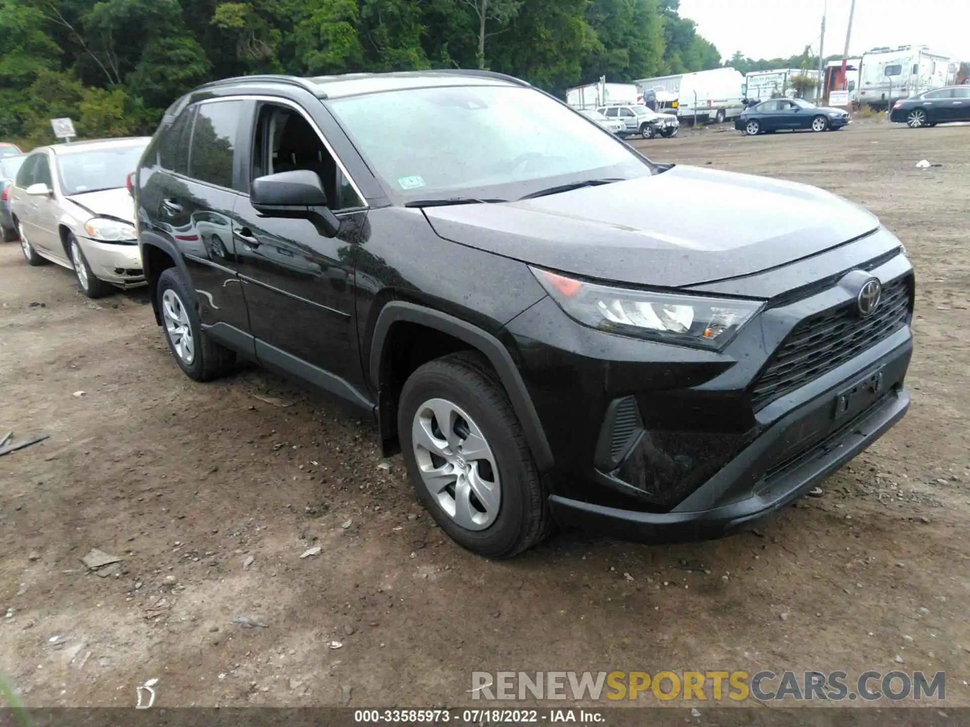 1 Photograph of a damaged car 2T3F1RFV3KC058537 TOYOTA RAV4 2019