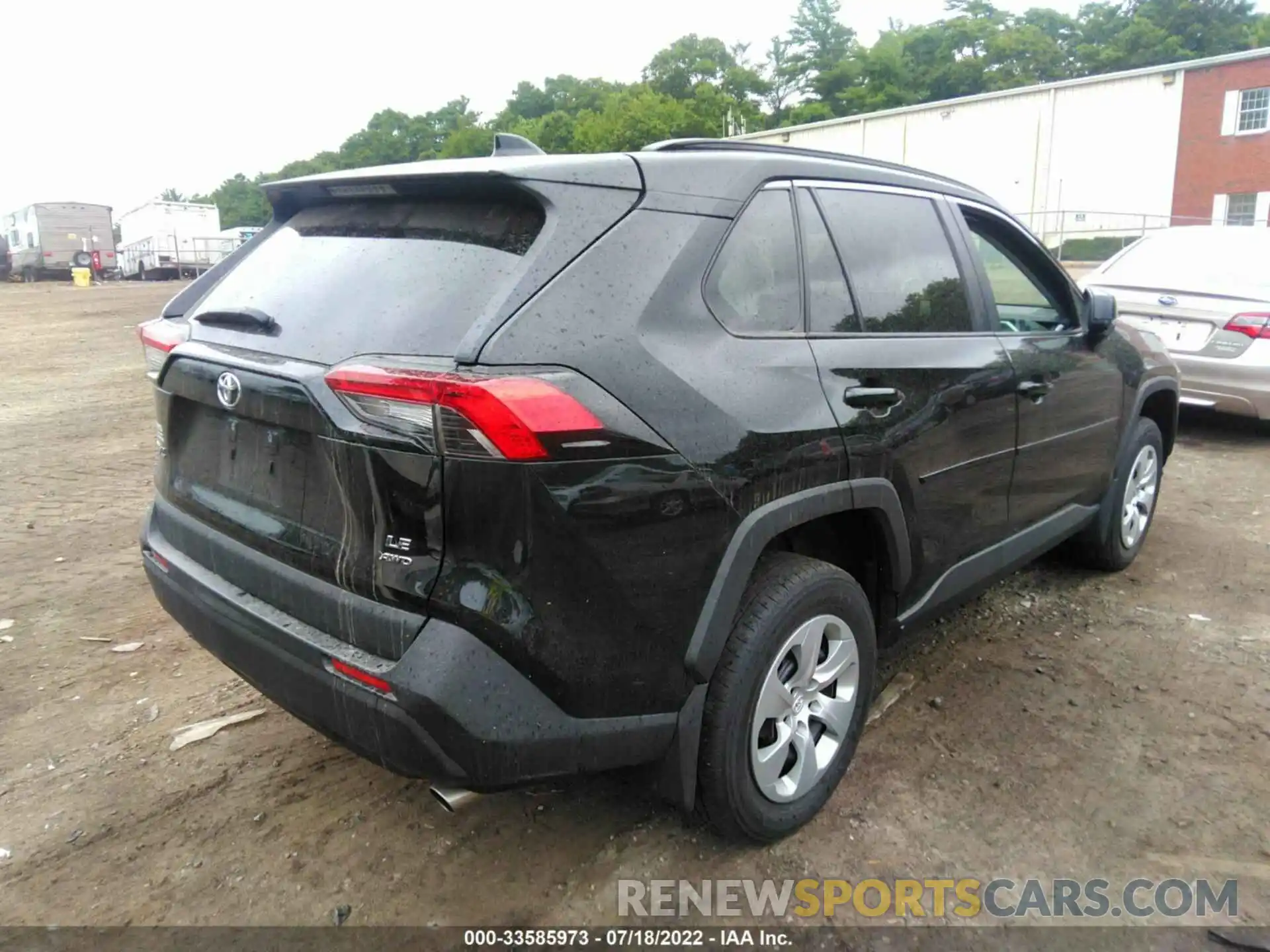 4 Photograph of a damaged car 2T3F1RFV3KC058537 TOYOTA RAV4 2019