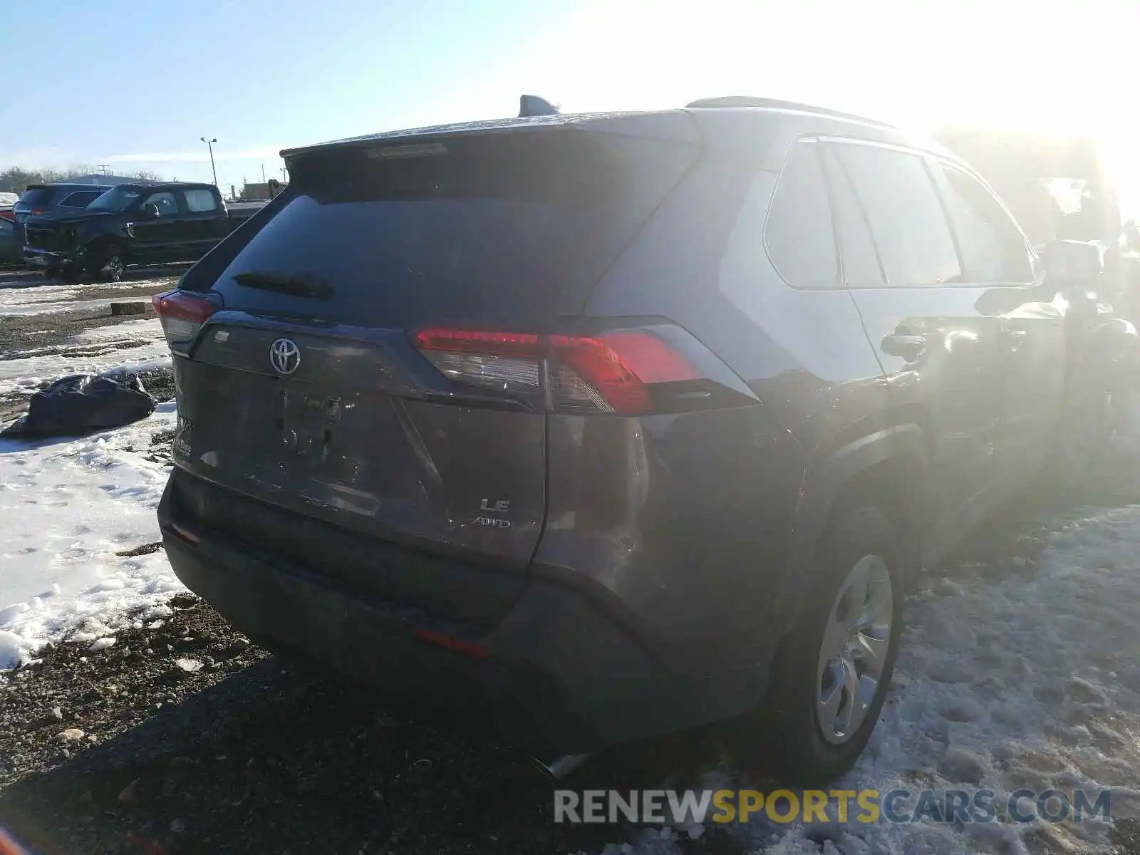 4 Photograph of a damaged car 2T3F1RFV3KC059168 TOYOTA RAV4 2019