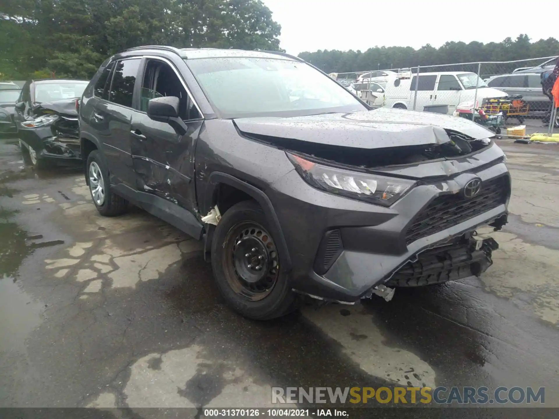 1 Photograph of a damaged car 2T3F1RFV3KC060076 TOYOTA RAV4 2019