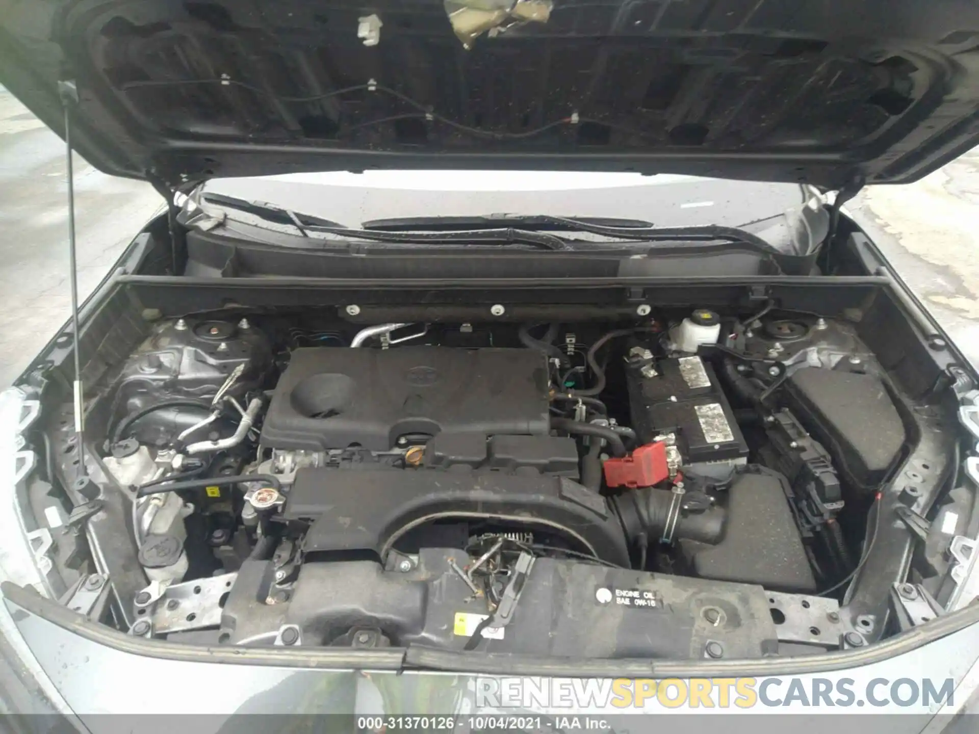 10 Photograph of a damaged car 2T3F1RFV3KC060076 TOYOTA RAV4 2019