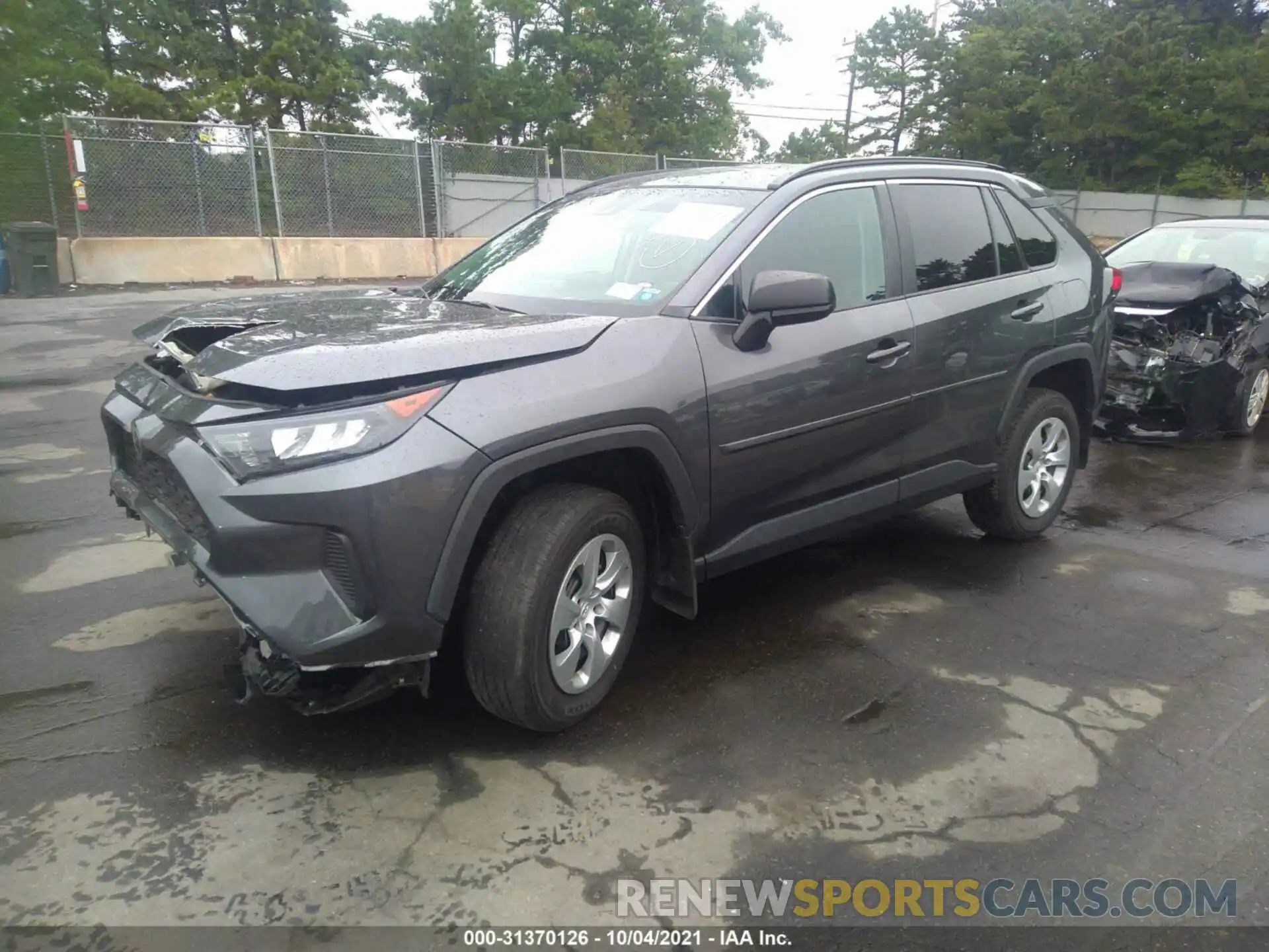 2 Photograph of a damaged car 2T3F1RFV3KC060076 TOYOTA RAV4 2019