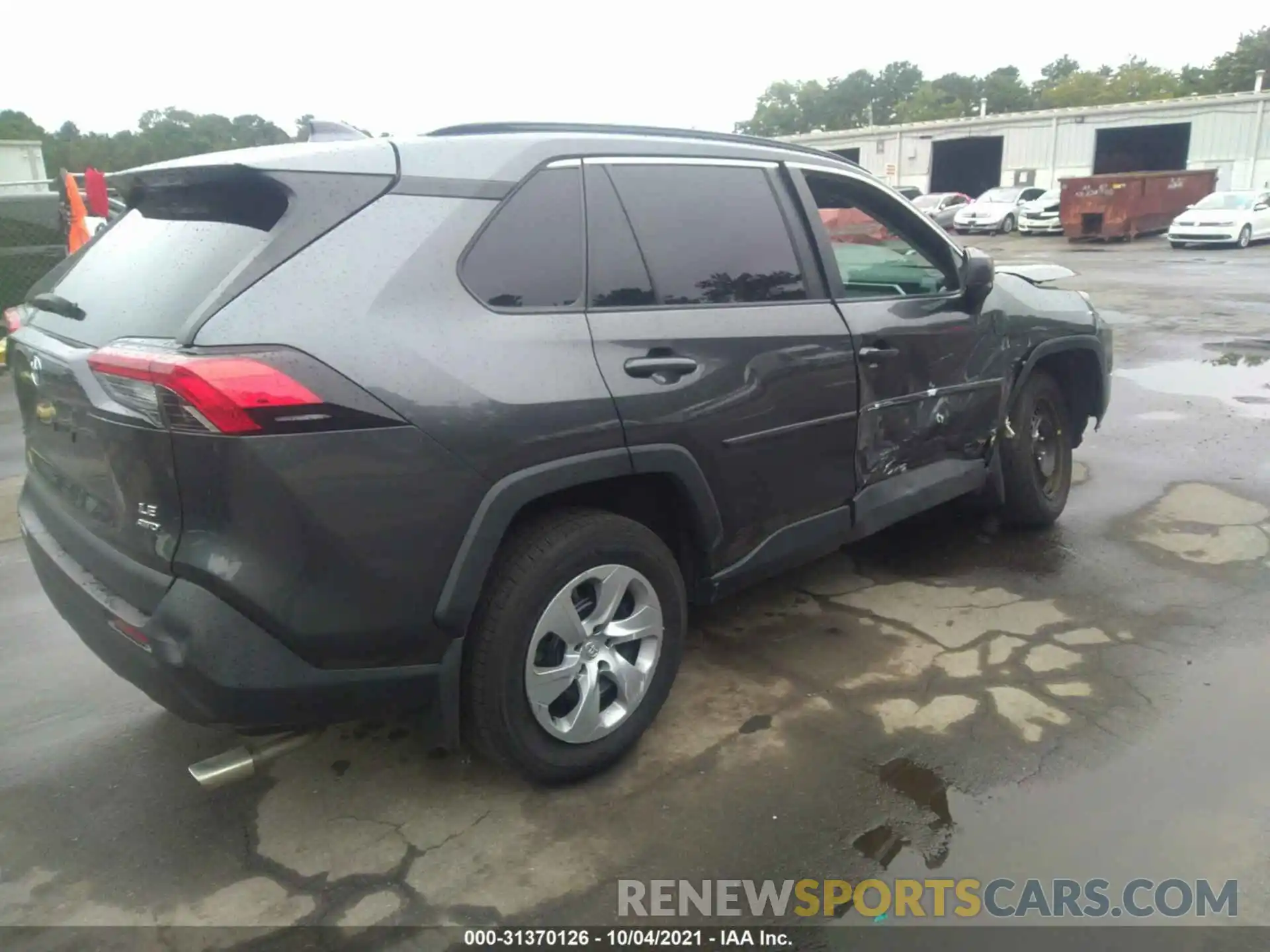 4 Photograph of a damaged car 2T3F1RFV3KC060076 TOYOTA RAV4 2019