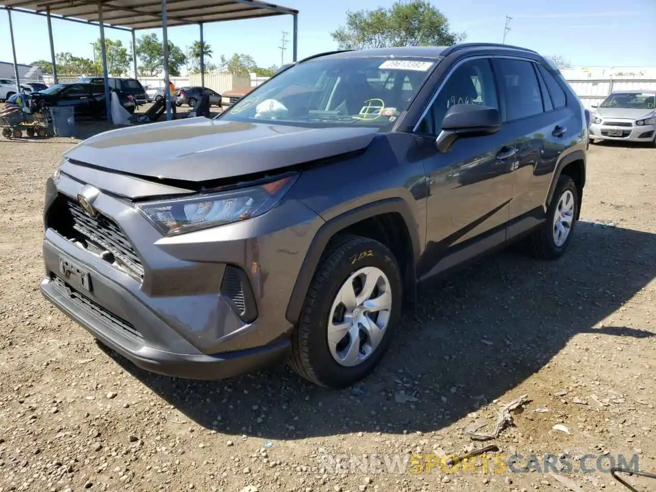 2 Photograph of a damaged car 2T3F1RFV3KW002046 TOYOTA RAV4 2019