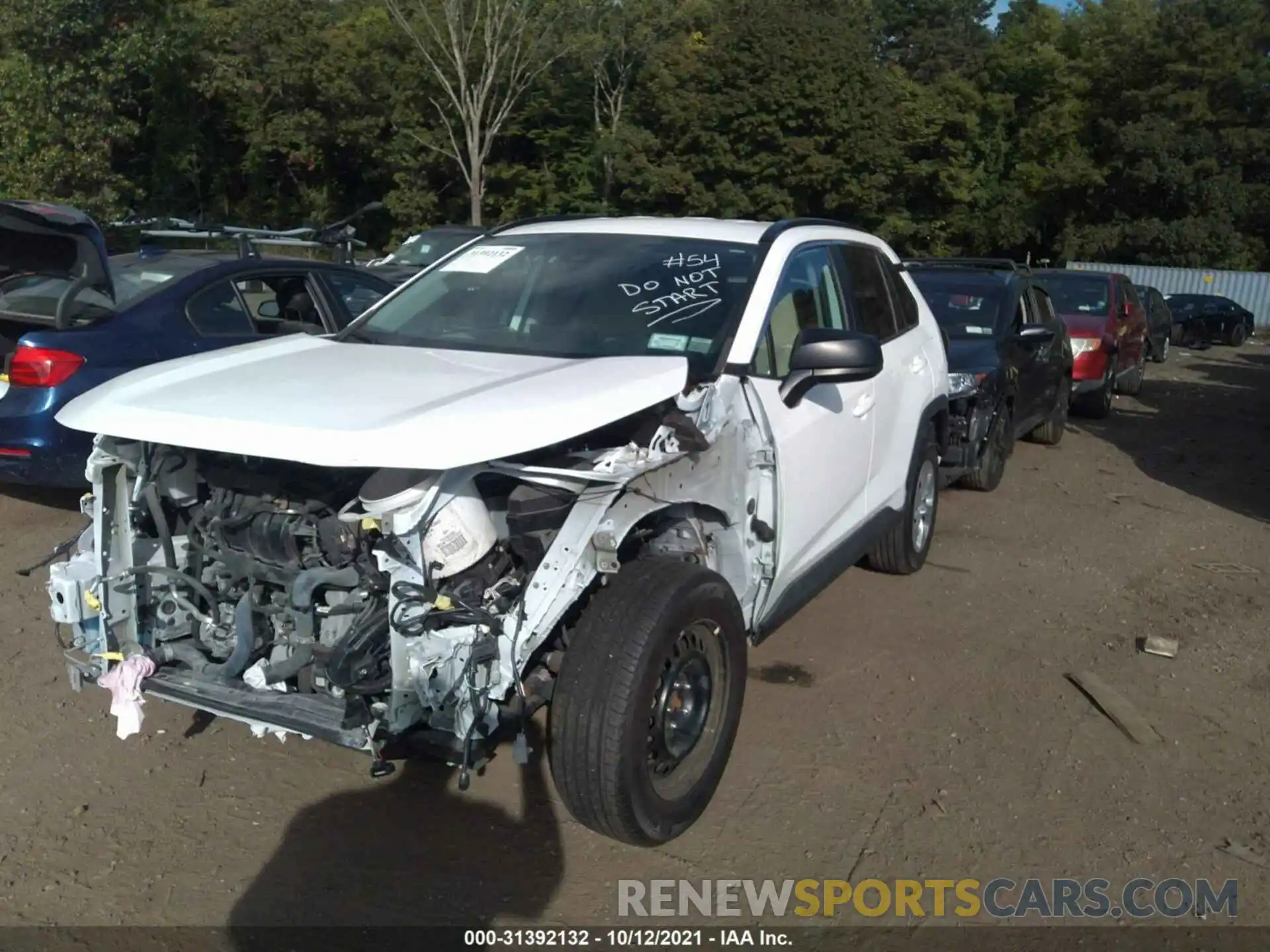 2 Photograph of a damaged car 2T3F1RFV3KW011569 TOYOTA RAV4 2019