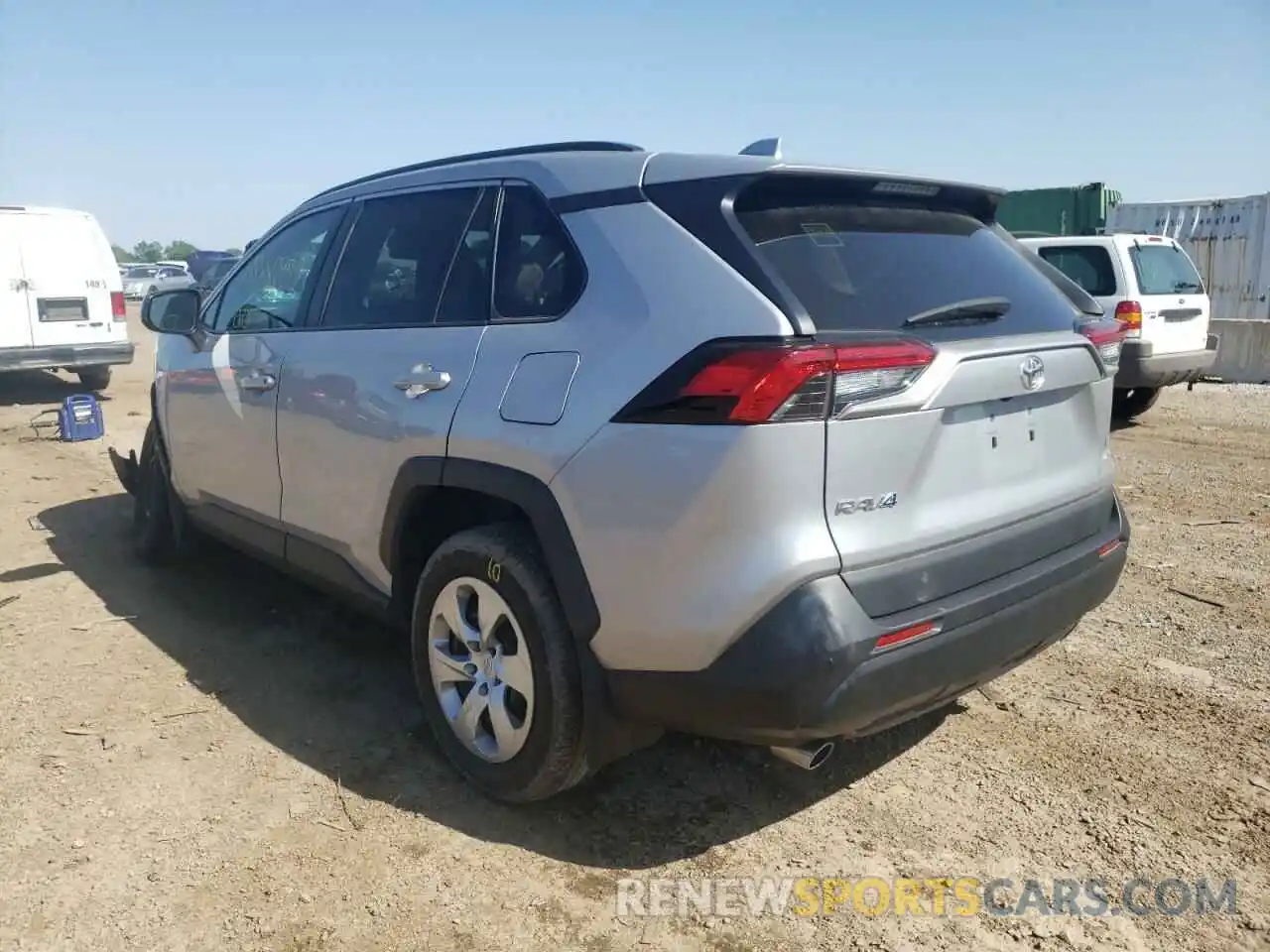 3 Photograph of a damaged car 2T3F1RFV3KW018361 TOYOTA RAV4 2019