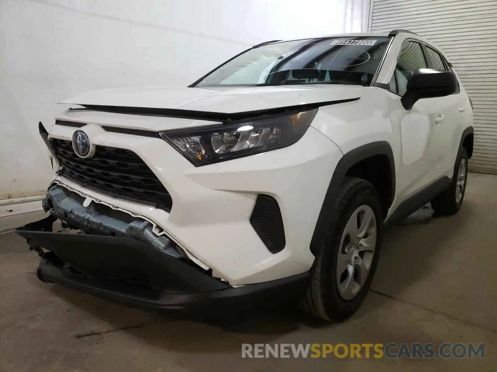 2 Photograph of a damaged car 2T3F1RFV3KW032258 TOYOTA RAV4 2019