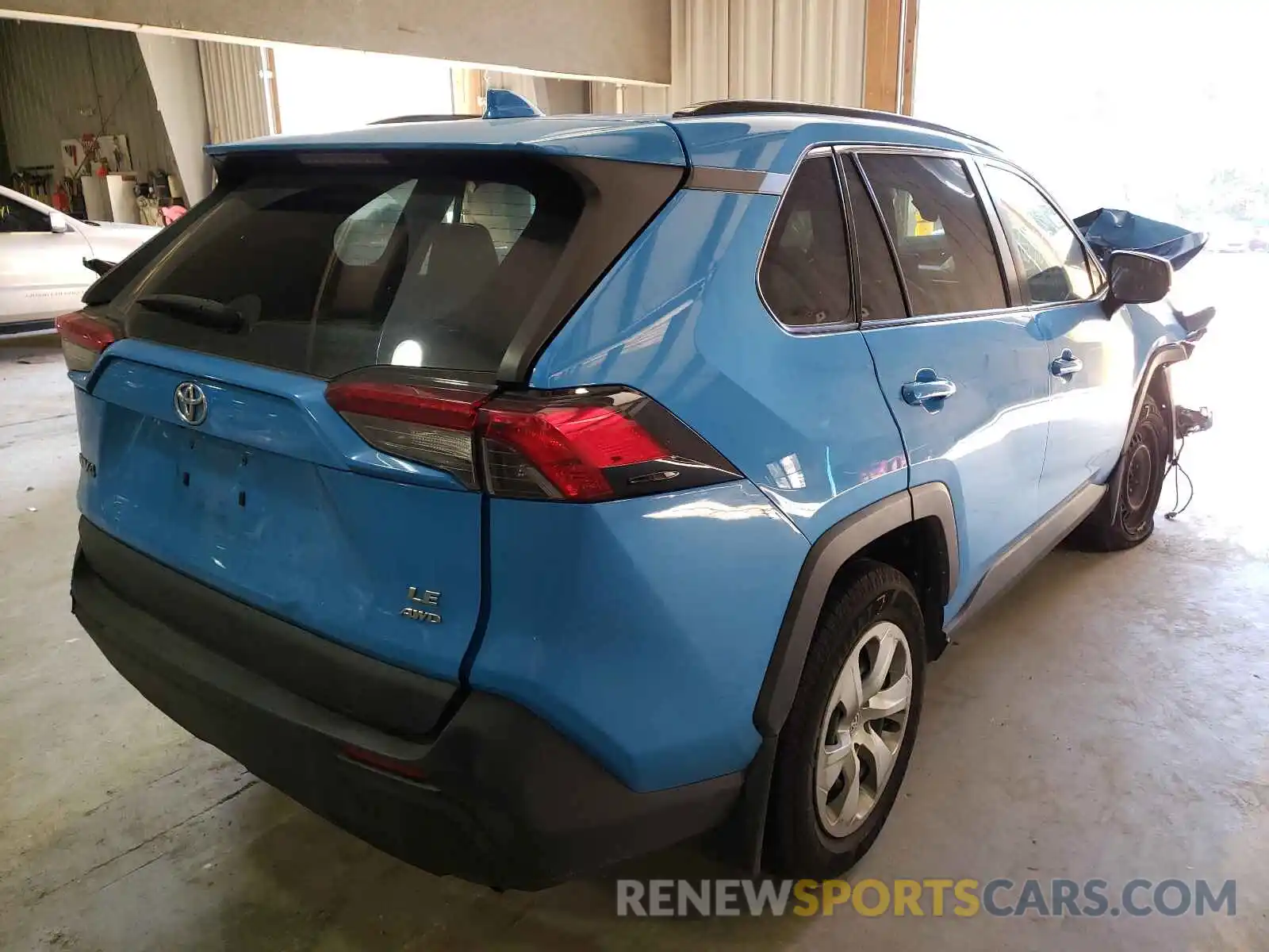 4 Photograph of a damaged car 2T3F1RFV3KW034673 TOYOTA RAV4 2019