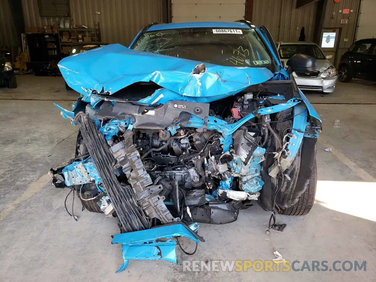 9 Photograph of a damaged car 2T3F1RFV3KW034673 TOYOTA RAV4 2019