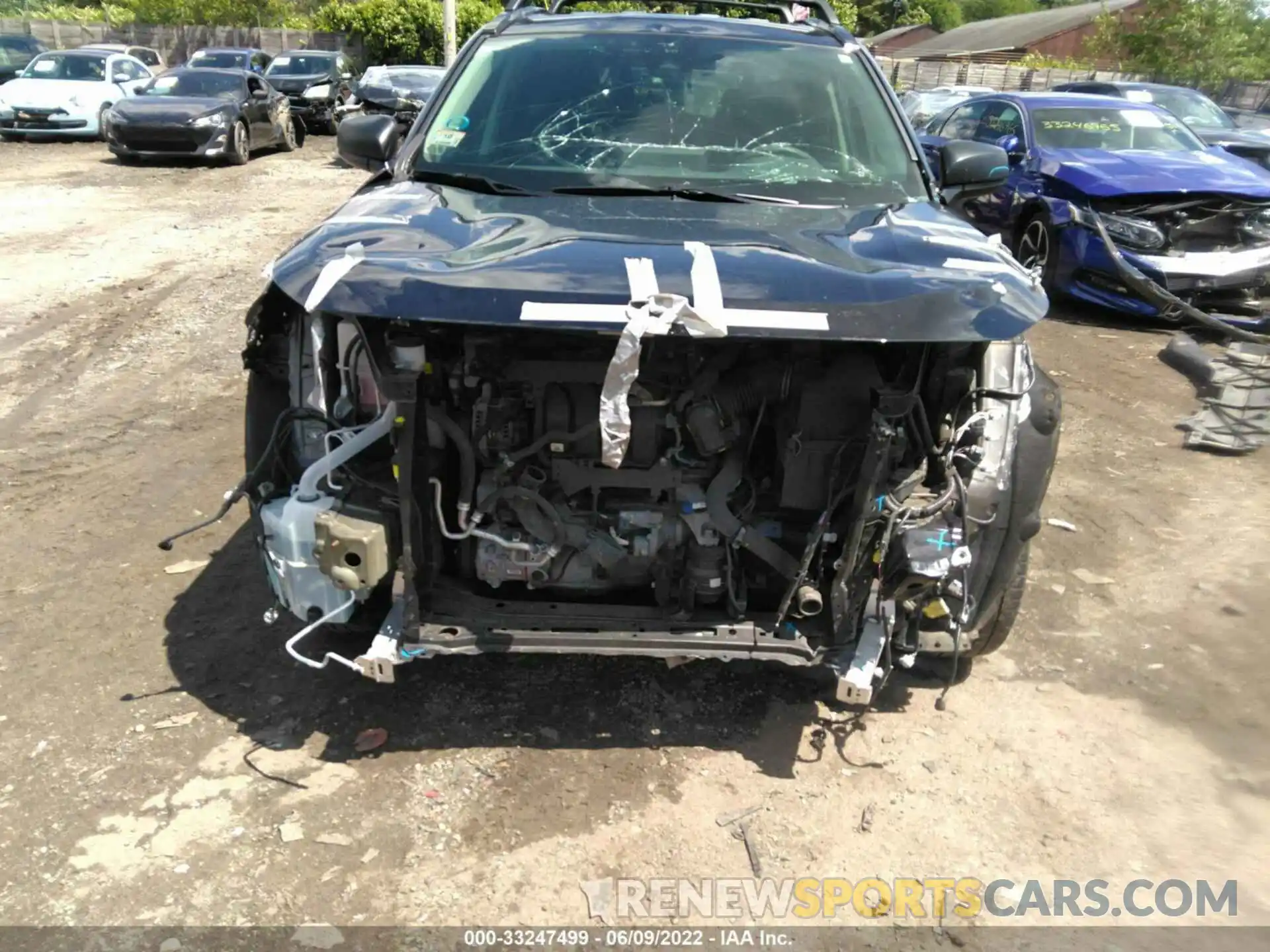 6 Photograph of a damaged car 2T3F1RFV3KW038030 TOYOTA RAV4 2019