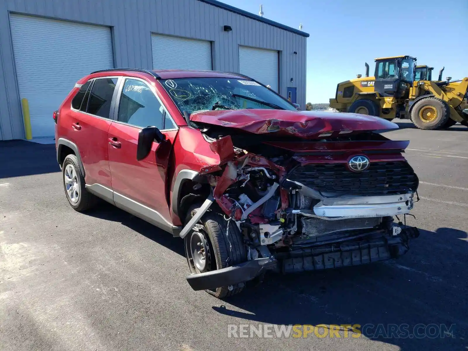 1 Photograph of a damaged car 2T3F1RFV3KW051280 TOYOTA RAV4 2019