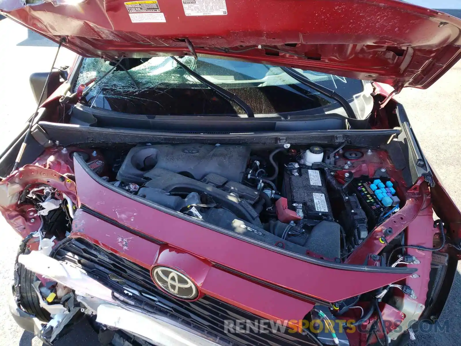 7 Photograph of a damaged car 2T3F1RFV3KW051280 TOYOTA RAV4 2019