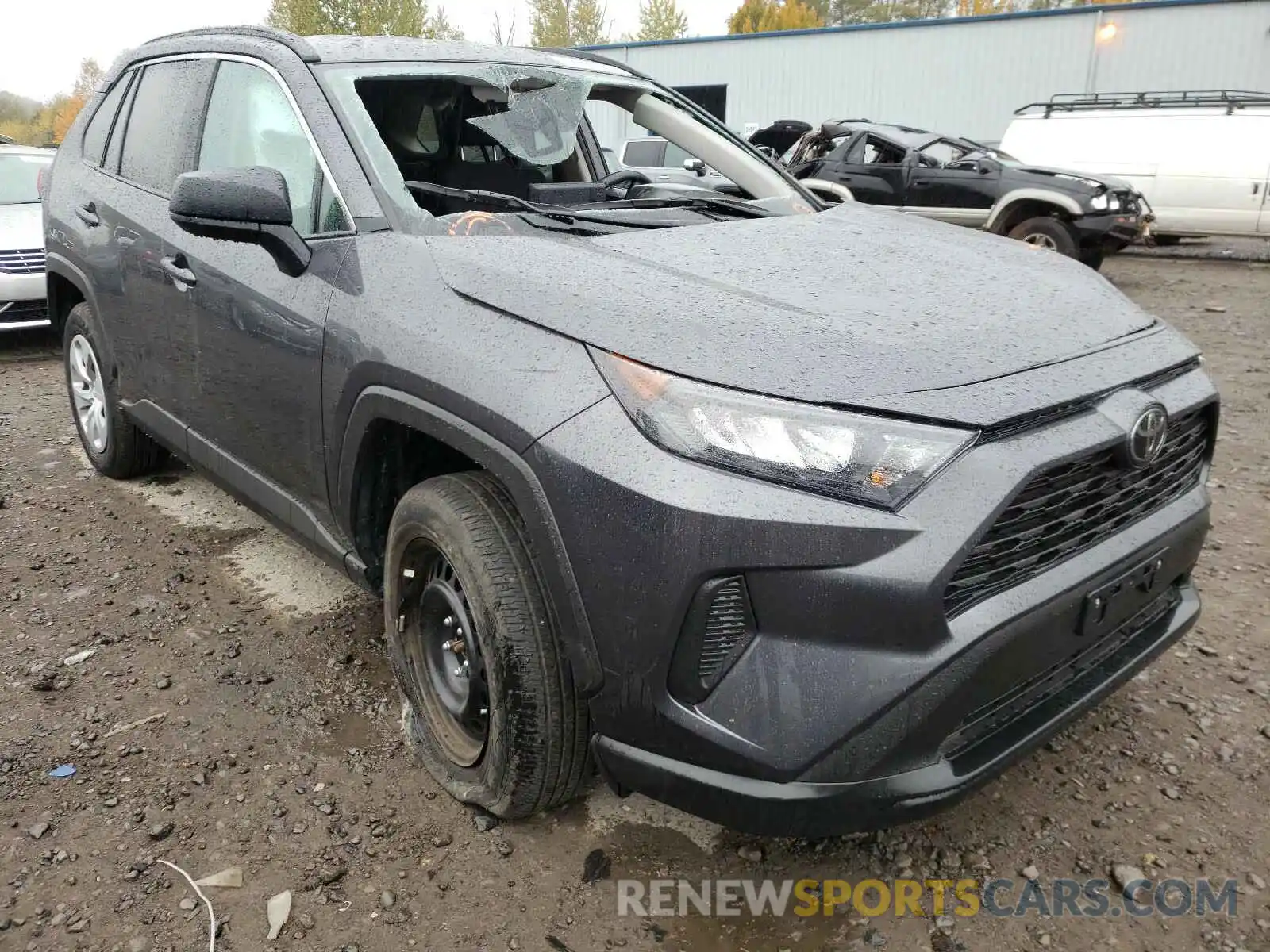 1 Photograph of a damaged car 2T3F1RFV3KW057127 TOYOTA RAV4 2019