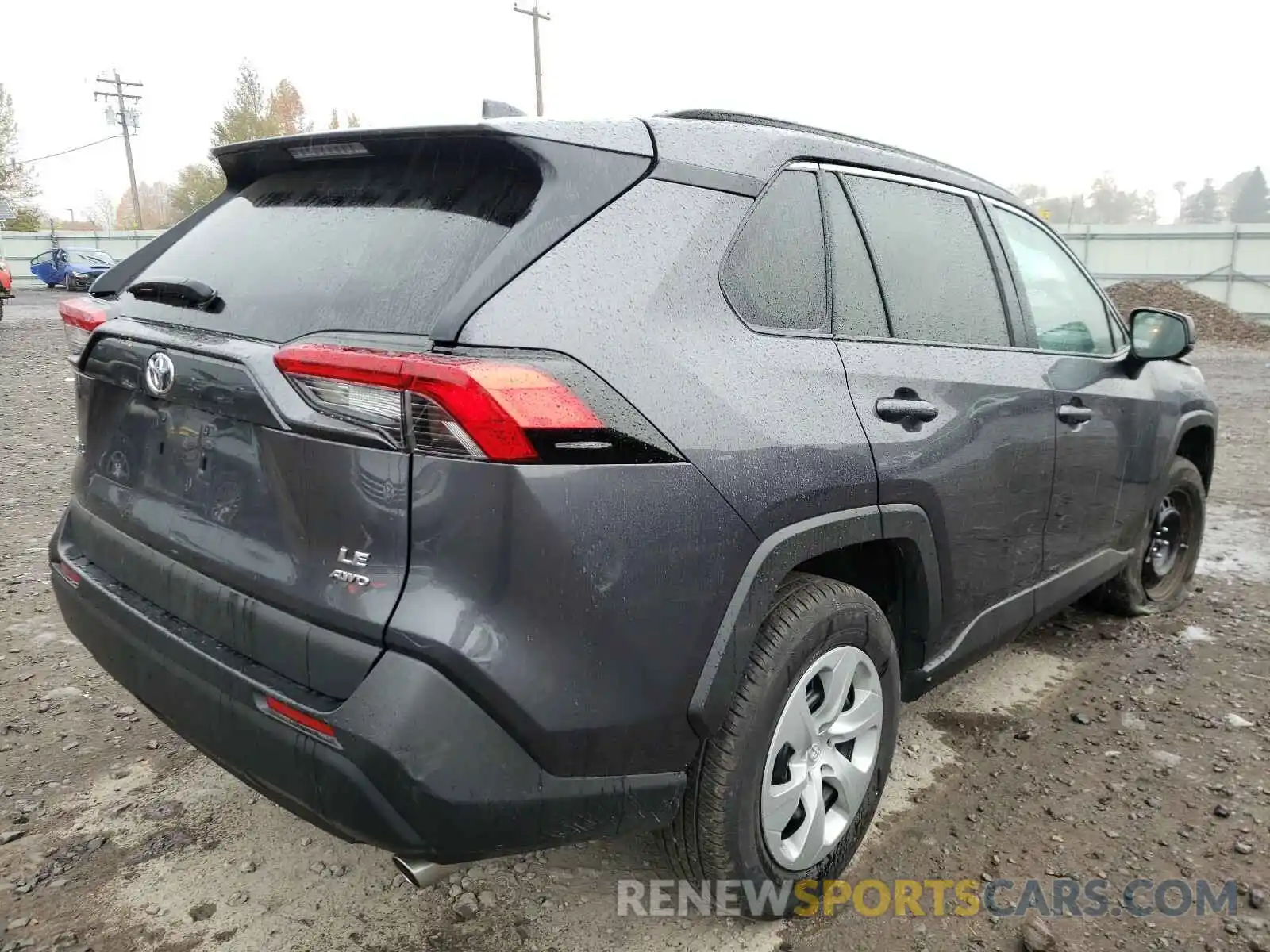 4 Photograph of a damaged car 2T3F1RFV3KW057127 TOYOTA RAV4 2019