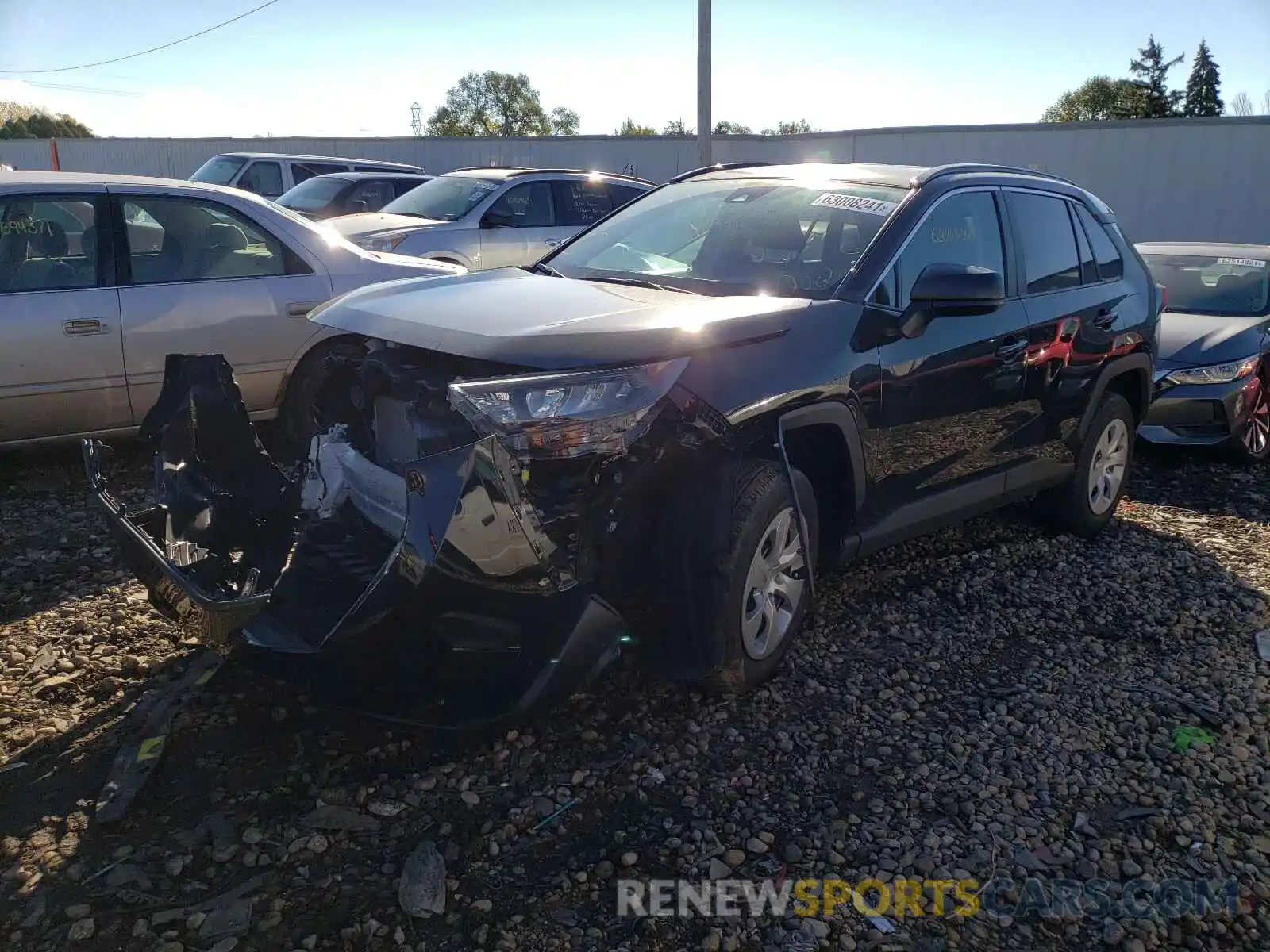 2 Photograph of a damaged car 2T3F1RFV3KW063221 TOYOTA RAV4 2019