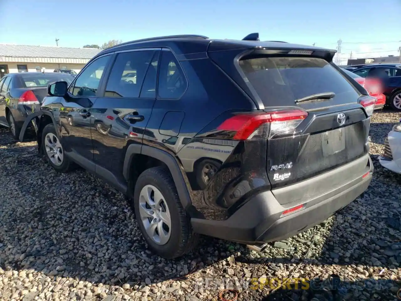 3 Photograph of a damaged car 2T3F1RFV3KW063221 TOYOTA RAV4 2019