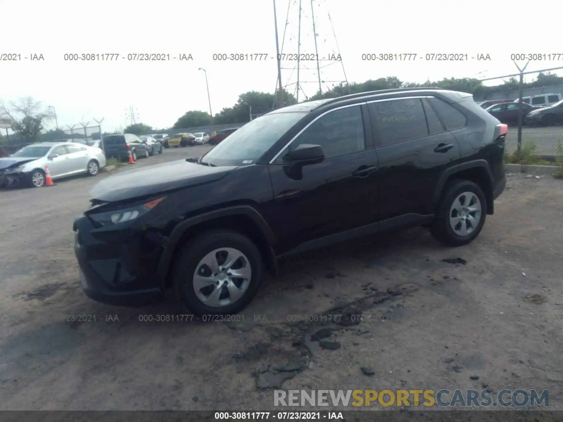 2 Фотография поврежденного автомобиля 2T3F1RFV3KW067642 TOYOTA RAV4 2019