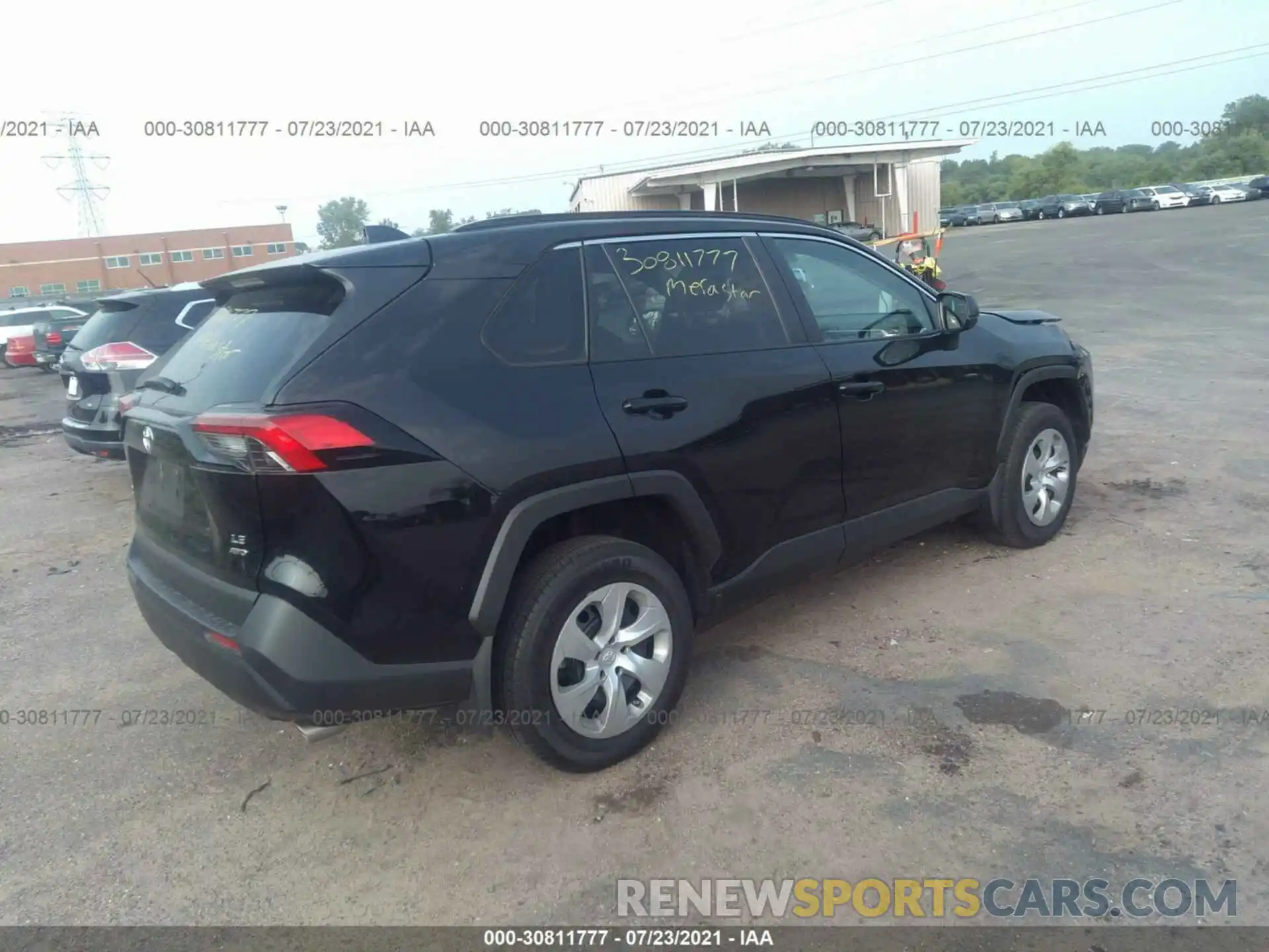 4 Photograph of a damaged car 2T3F1RFV3KW067642 TOYOTA RAV4 2019