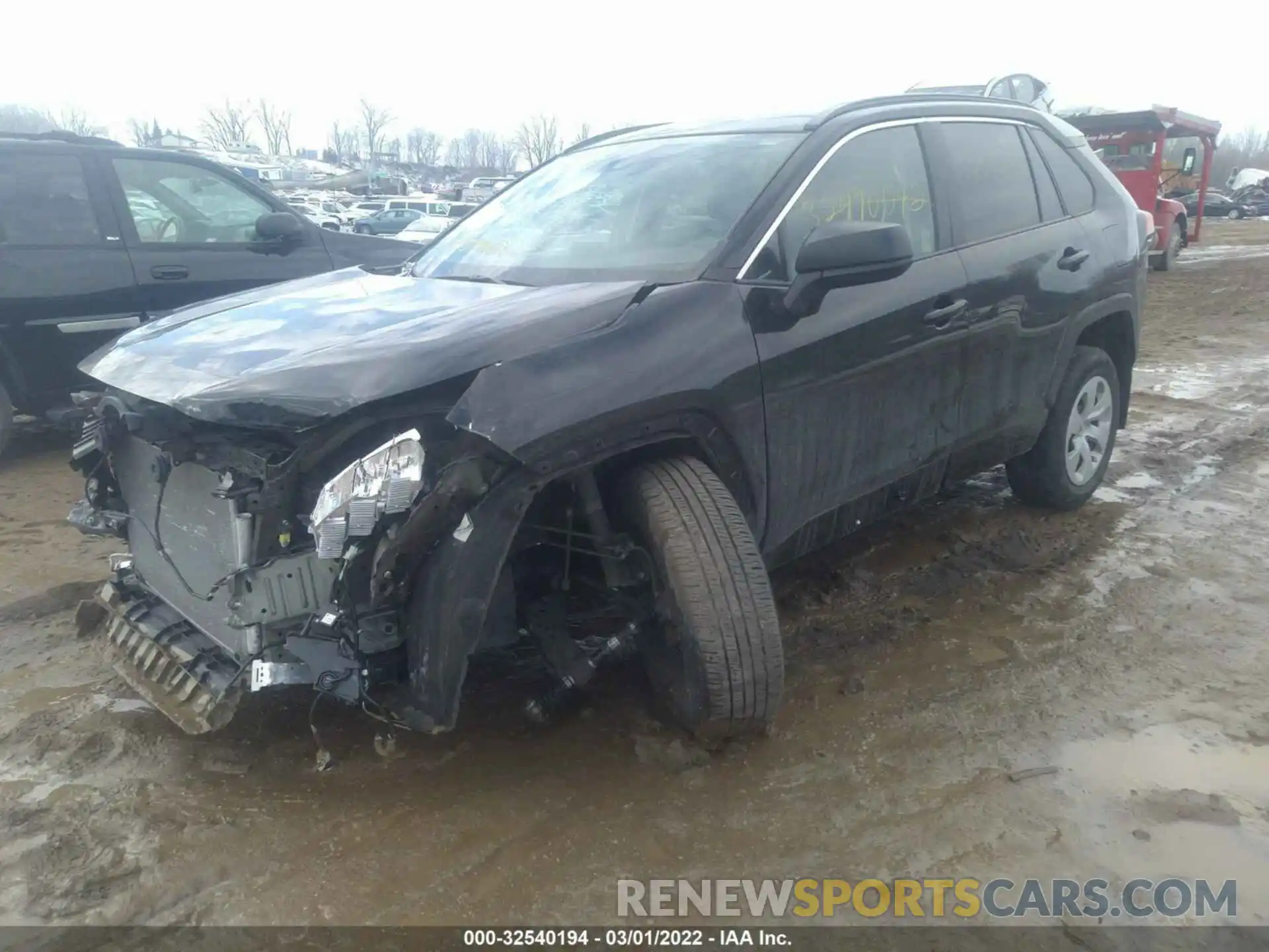 2 Фотография поврежденного автомобиля 2T3F1RFV3KW080410 TOYOTA RAV4 2019