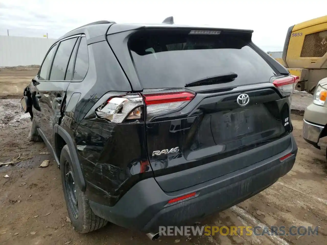 3 Фотография поврежденного автомобиля 2T3F1RFV4KC003062 TOYOTA RAV4 2019