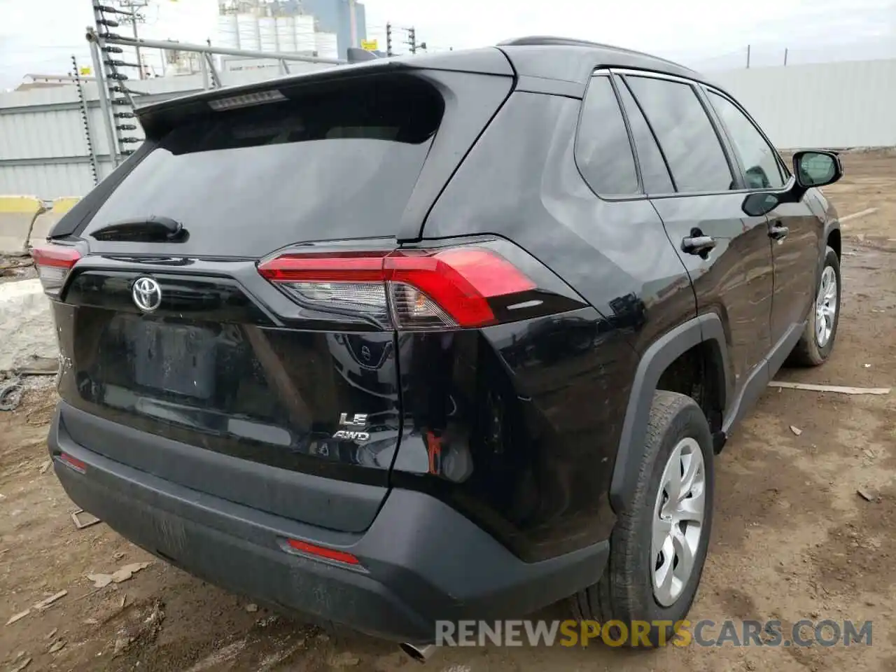 4 Photograph of a damaged car 2T3F1RFV4KC003062 TOYOTA RAV4 2019