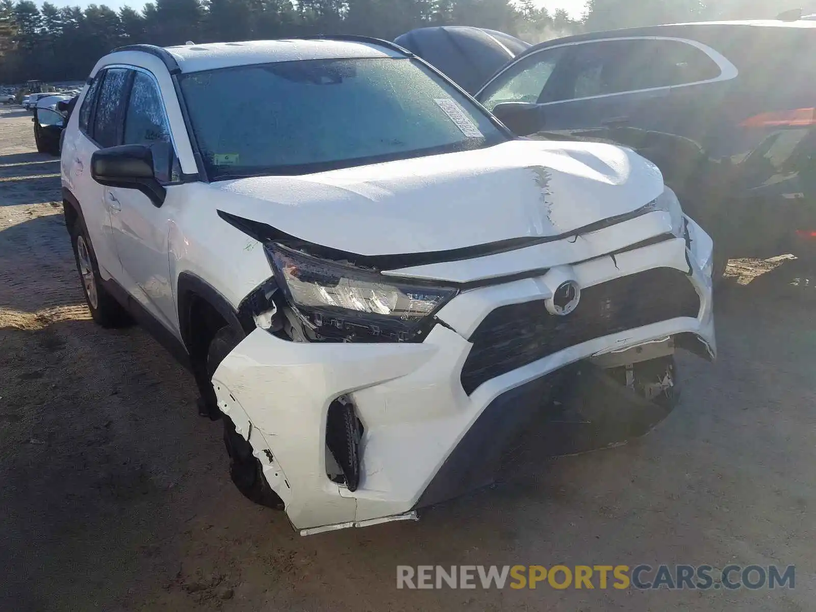 1 Photograph of a damaged car 2T3F1RFV4KC006320 TOYOTA RAV4 2019