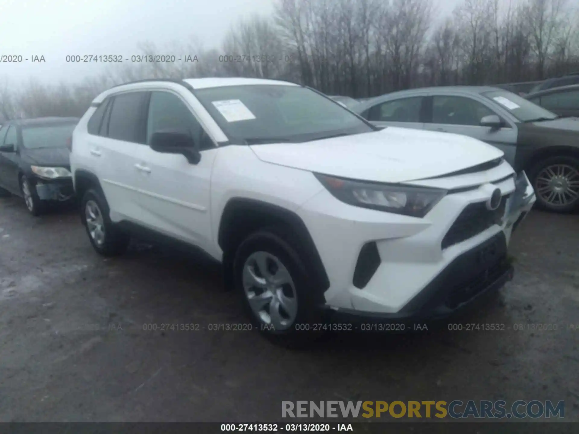 1 Photograph of a damaged car 2T3F1RFV4KC008228 TOYOTA RAV4 2019