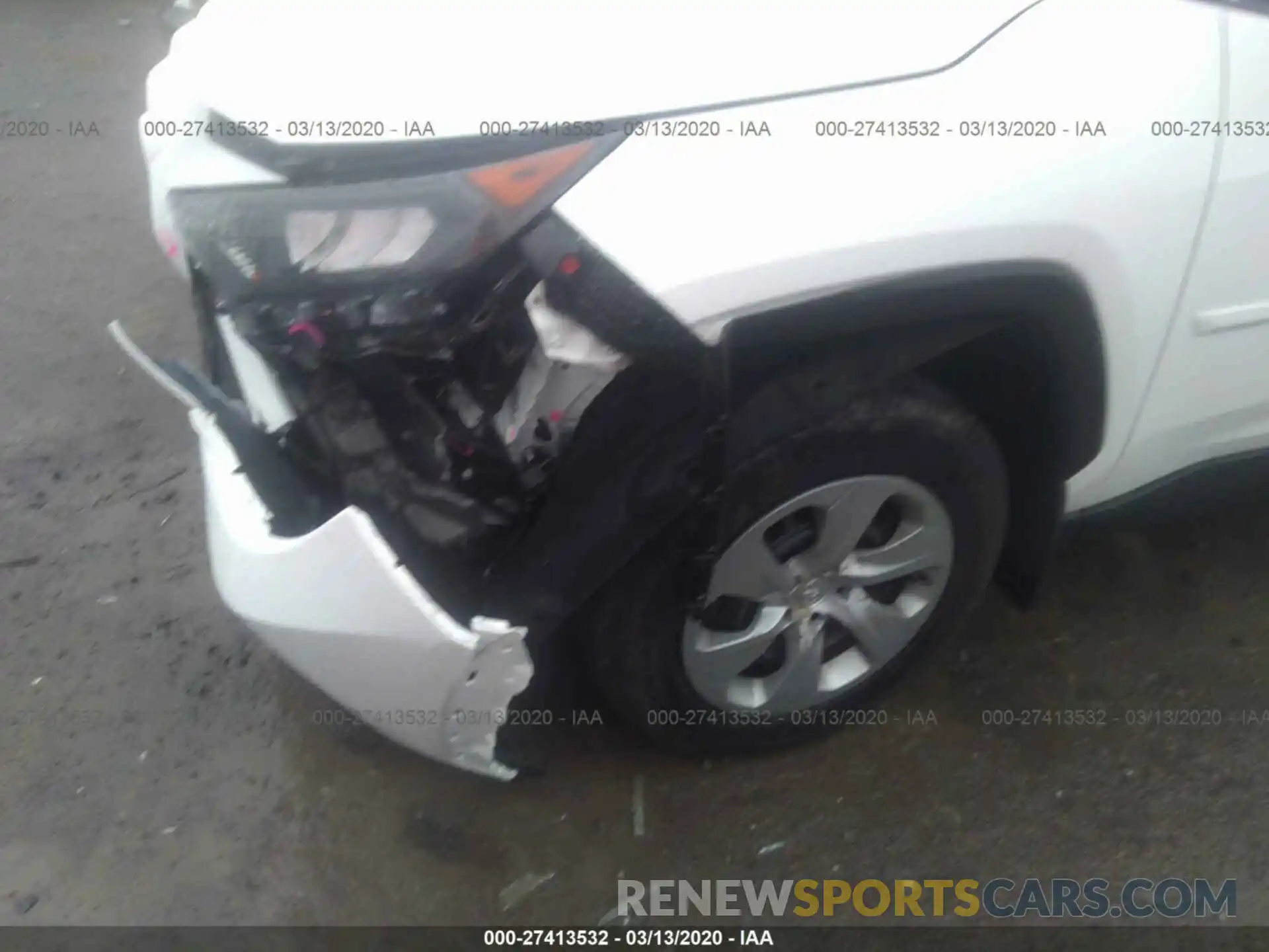 6 Photograph of a damaged car 2T3F1RFV4KC008228 TOYOTA RAV4 2019