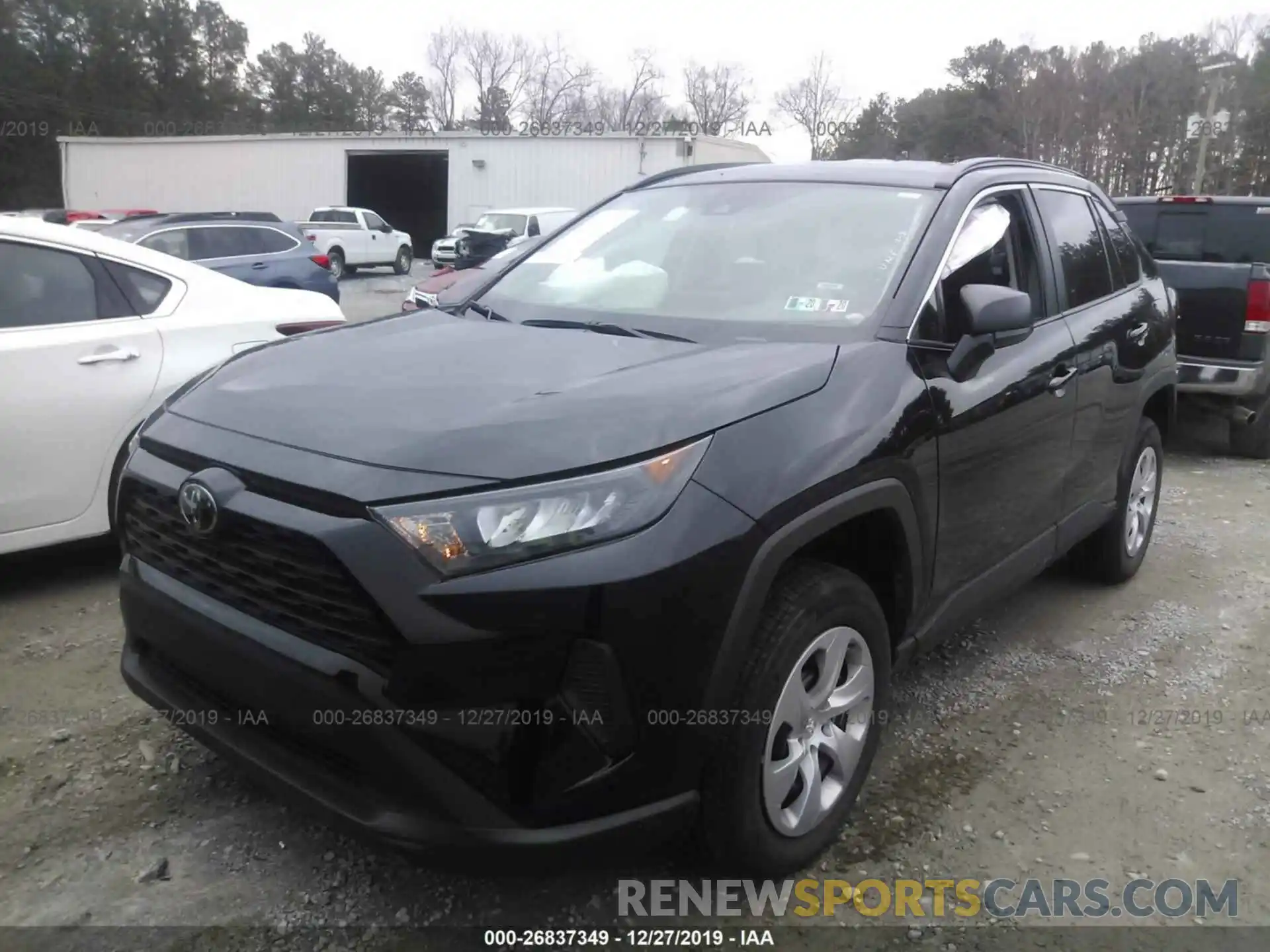 2 Photograph of a damaged car 2T3F1RFV4KC008911 TOYOTA RAV4 2019