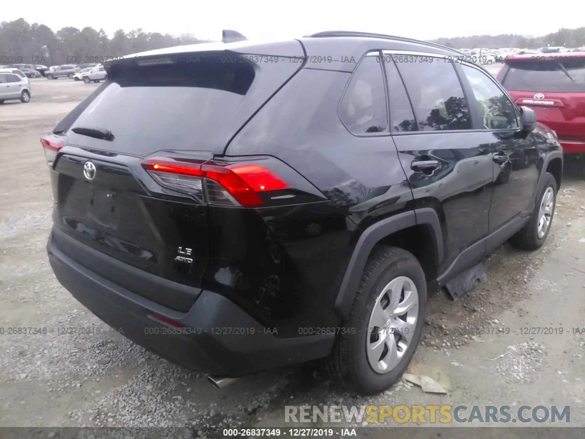 4 Photograph of a damaged car 2T3F1RFV4KC008911 TOYOTA RAV4 2019