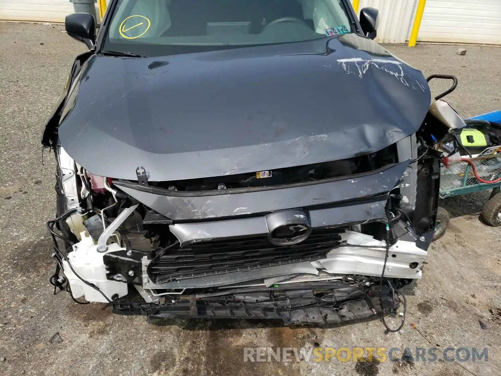 7 Фотография поврежденного автомобиля 2T3F1RFV4KC013123 TOYOTA RAV4 2019