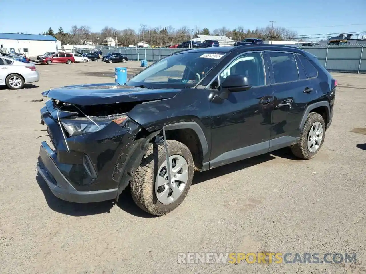 1 Photograph of a damaged car 2T3F1RFV4KC013669 TOYOTA RAV4 2019