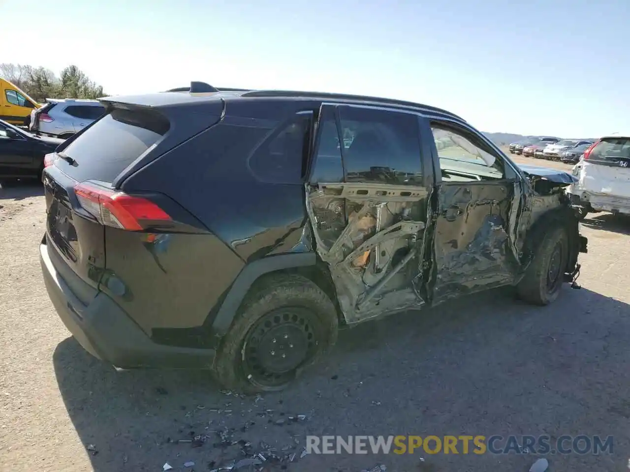 3 Photograph of a damaged car 2T3F1RFV4KC013669 TOYOTA RAV4 2019