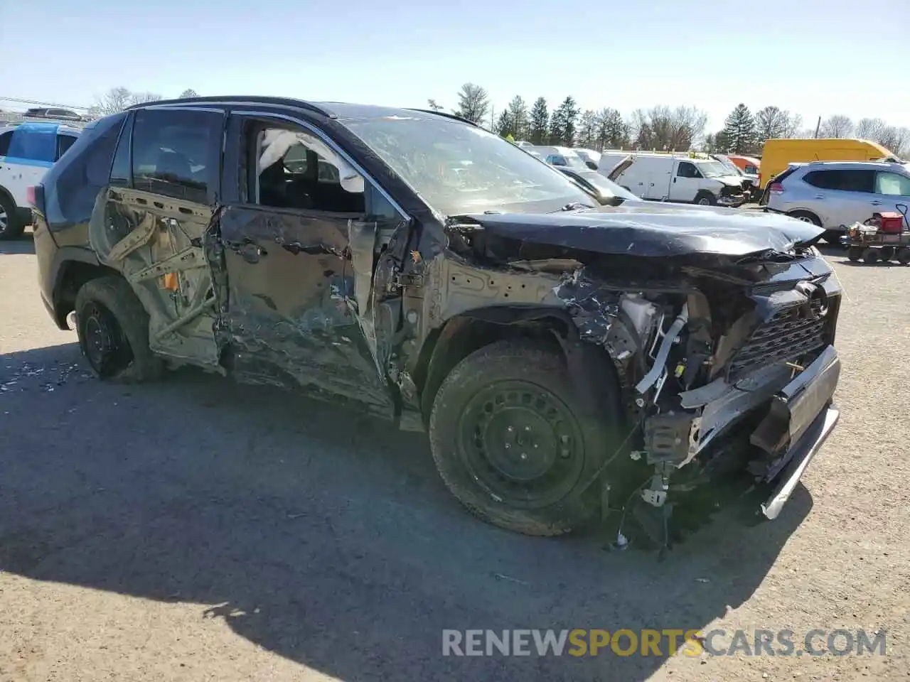 4 Photograph of a damaged car 2T3F1RFV4KC013669 TOYOTA RAV4 2019