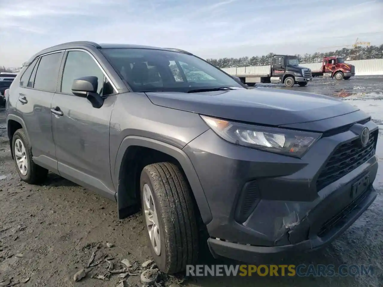 1 Photograph of a damaged car 2T3F1RFV4KC014868 TOYOTA RAV4 2019