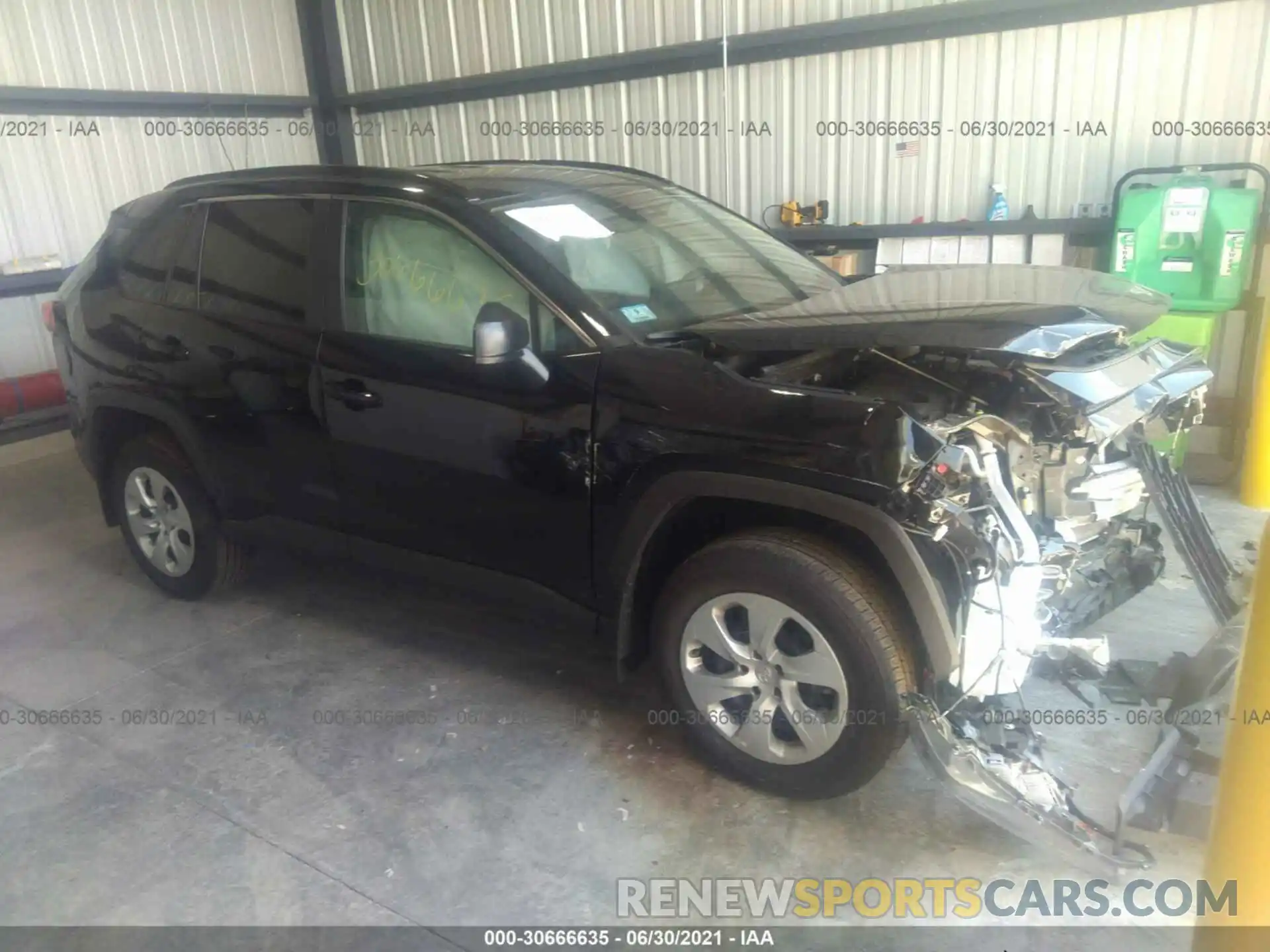 1 Photograph of a damaged car 2T3F1RFV4KC027779 TOYOTA RAV4 2019