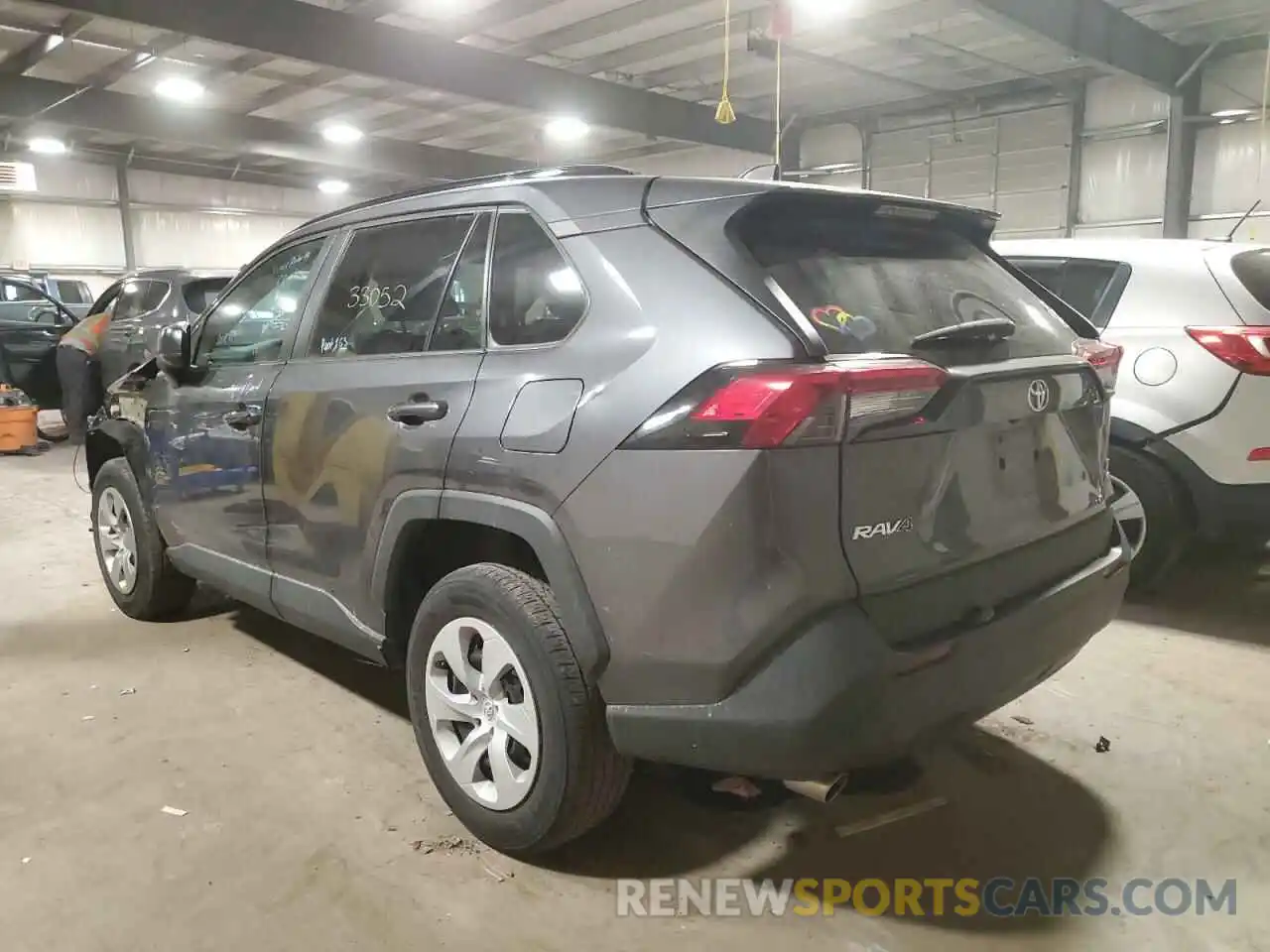 3 Photograph of a damaged car 2T3F1RFV4KC033856 TOYOTA RAV4 2019