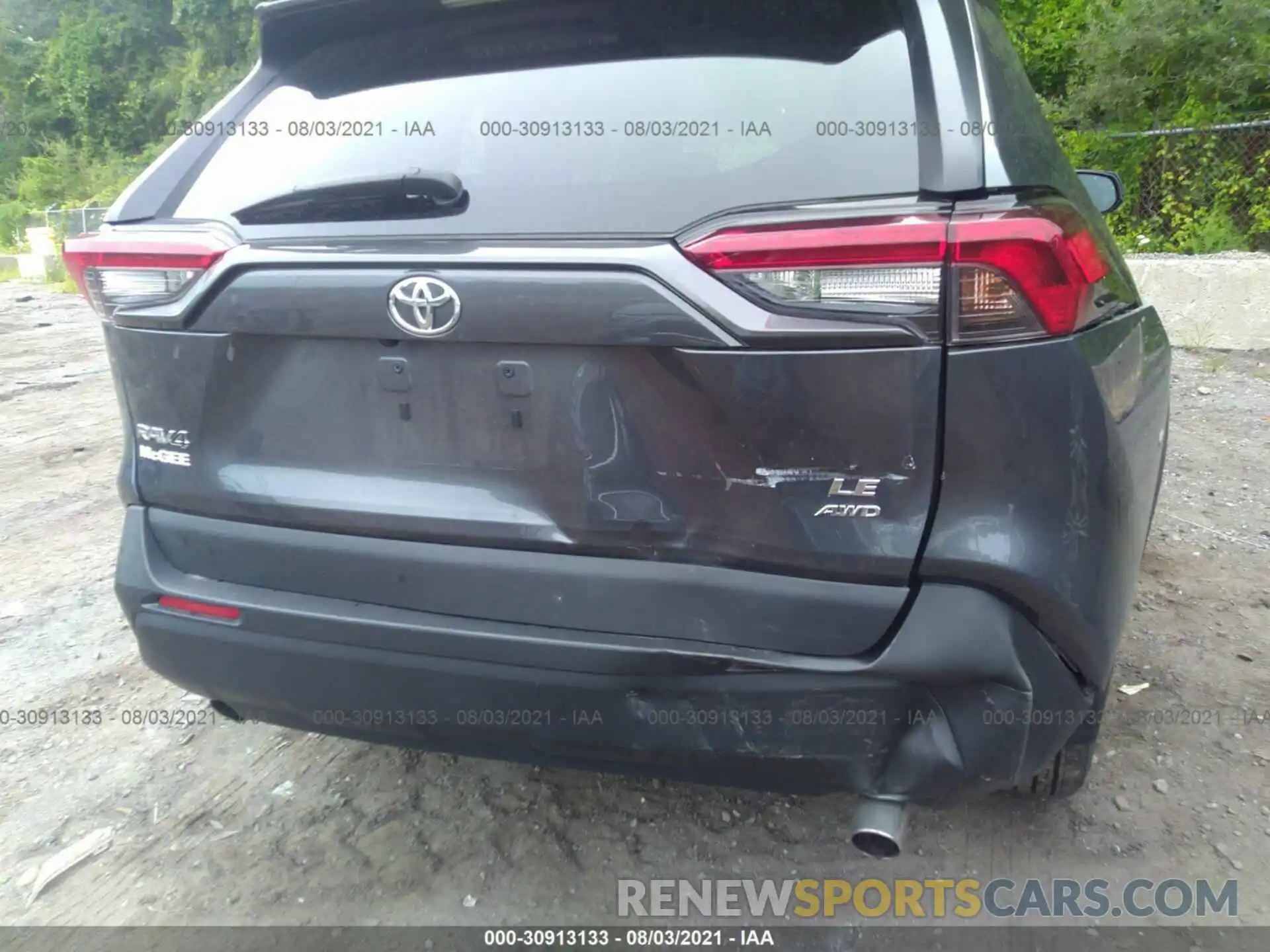 6 Photograph of a damaged car 2T3F1RFV4KC043514 TOYOTA RAV4 2019