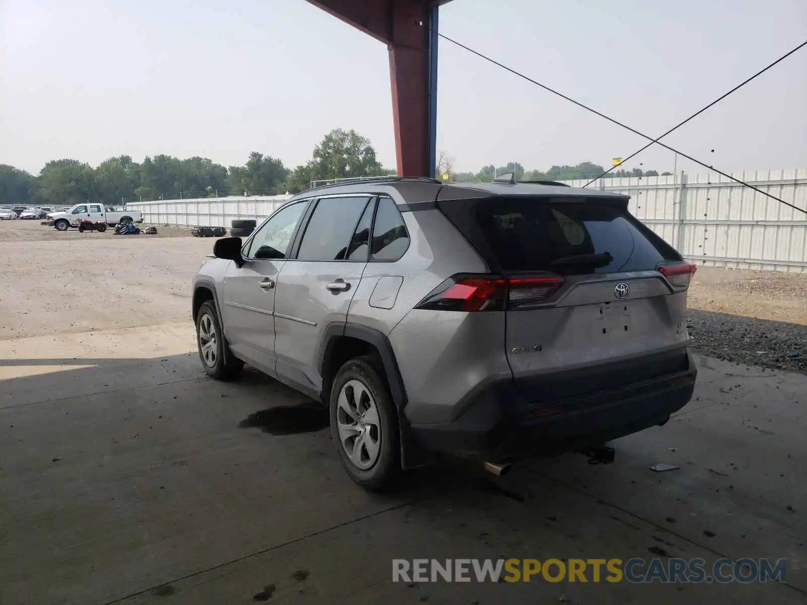 3 Photograph of a damaged car 2T3F1RFV4KW003075 TOYOTA RAV4 2019