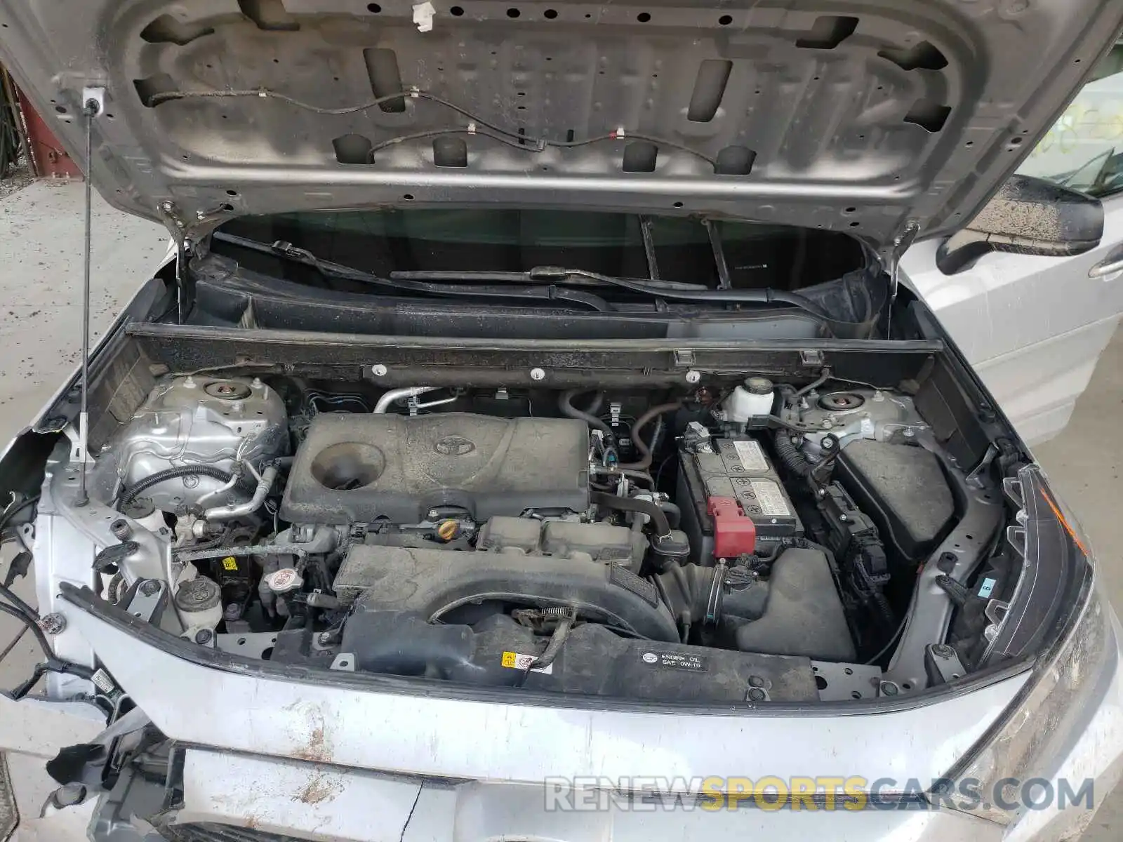 7 Photograph of a damaged car 2T3F1RFV4KW003075 TOYOTA RAV4 2019