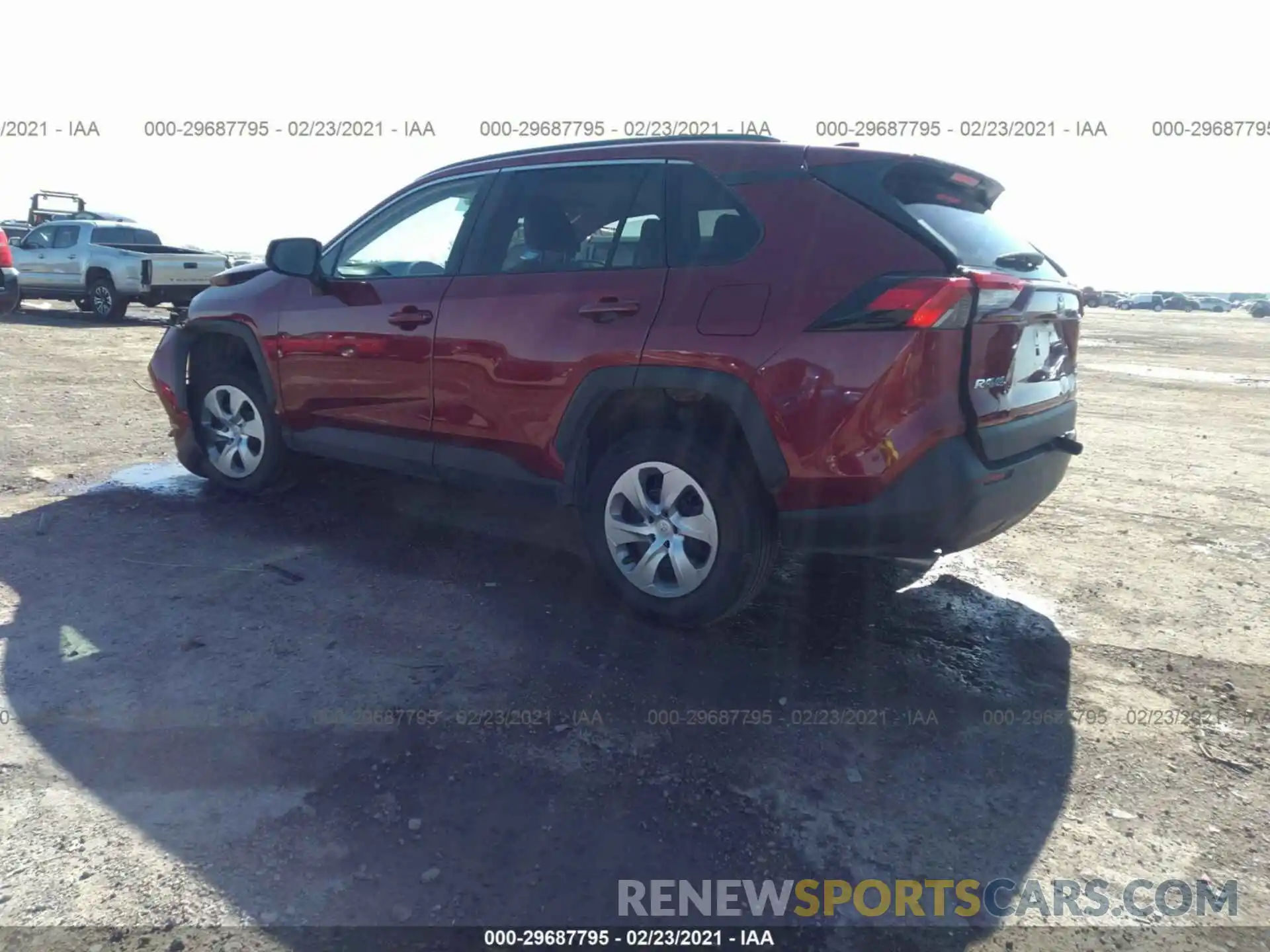 3 Photograph of a damaged car 2T3F1RFV4KW015162 TOYOTA RAV4 2019