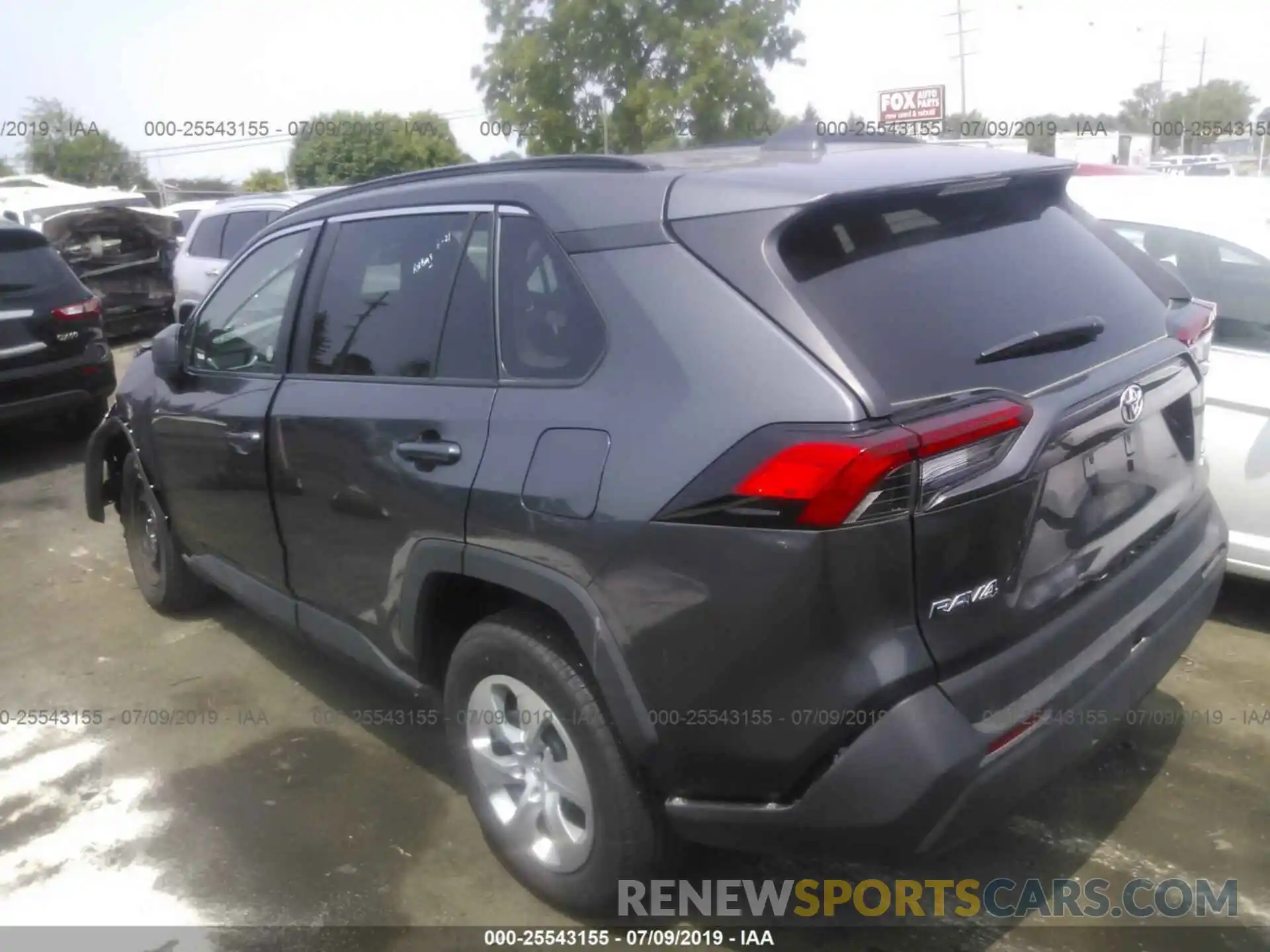 3 Photograph of a damaged car 2T3F1RFV4KW020071 TOYOTA RAV4 2019