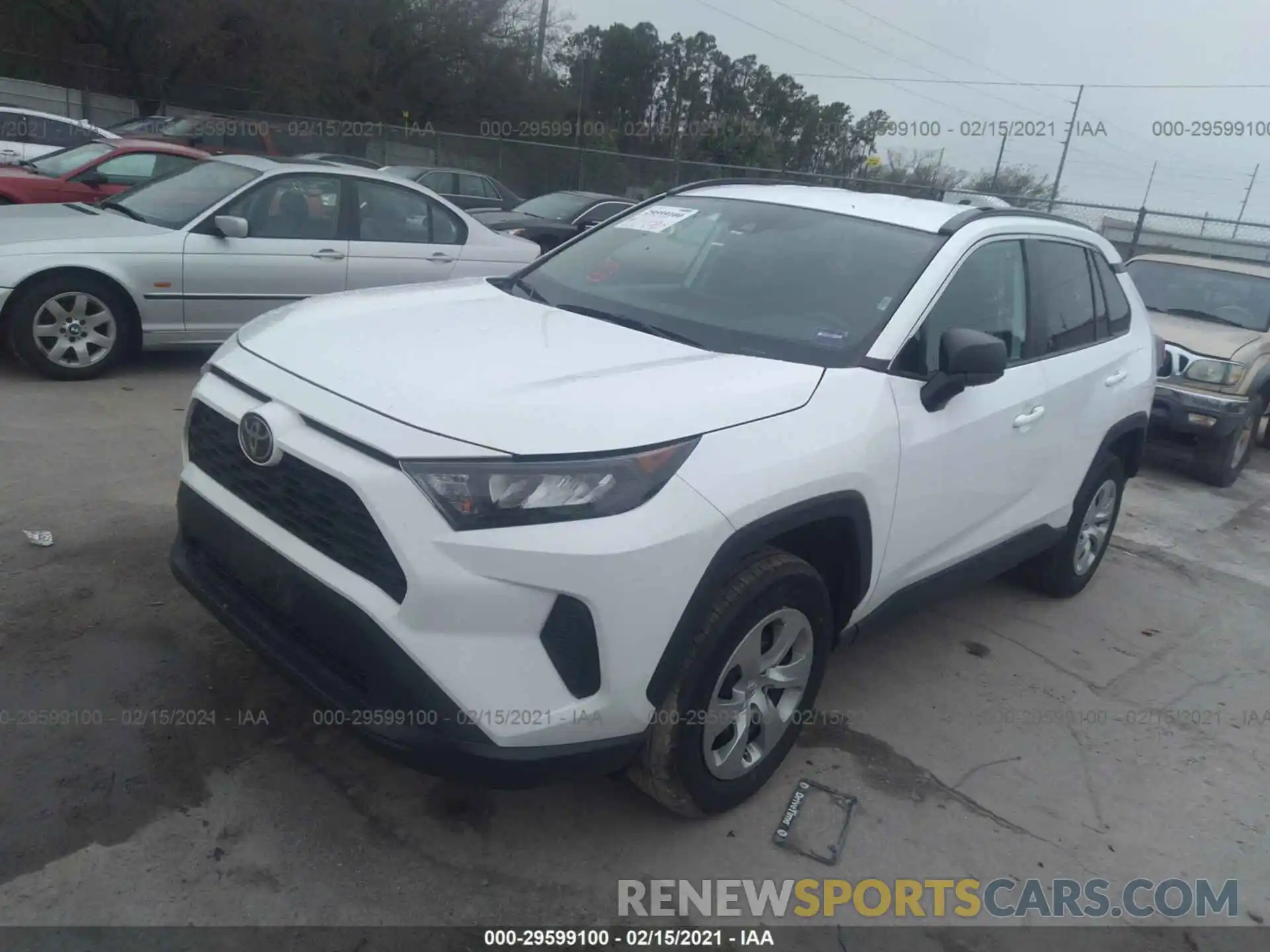 2 Photograph of a damaged car 2T3F1RFV4KW027117 TOYOTA RAV4 2019