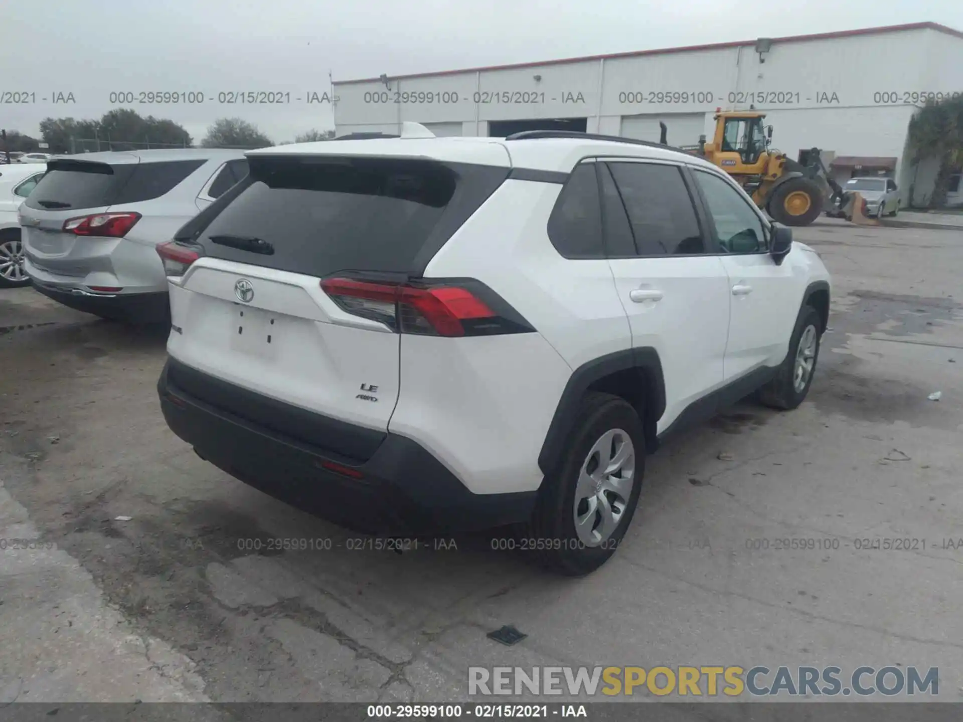 4 Photograph of a damaged car 2T3F1RFV4KW027117 TOYOTA RAV4 2019