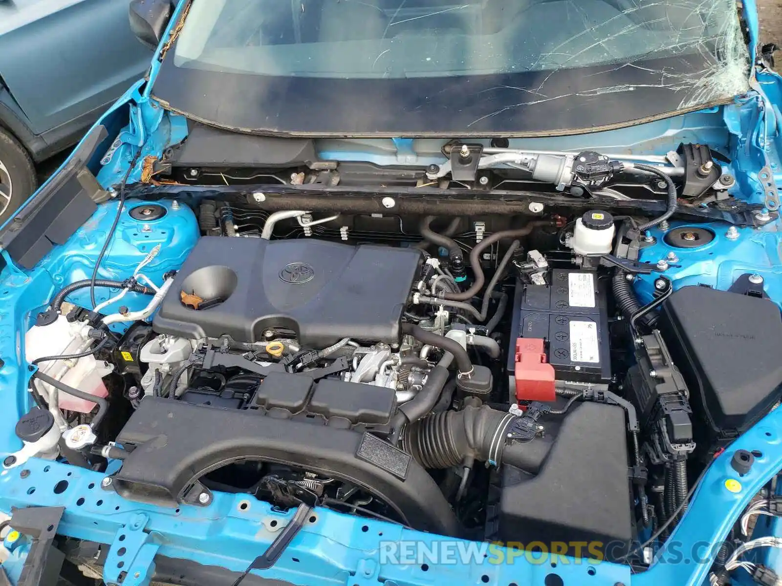 7 Photograph of a damaged car 2T3F1RFV4KW027697 TOYOTA RAV4 2019