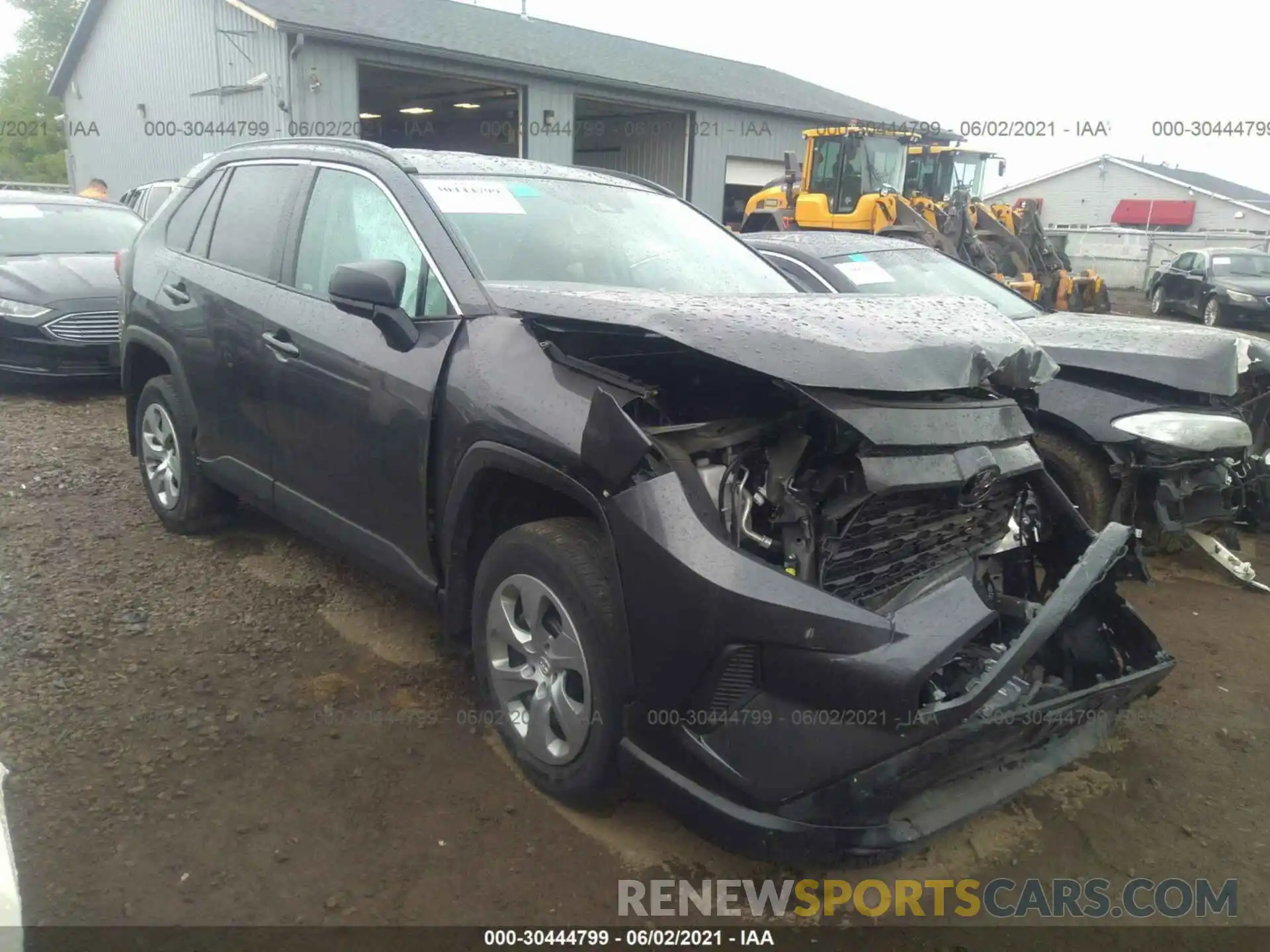 1 Photograph of a damaged car 2T3F1RFV4KW036240 TOYOTA RAV4 2019