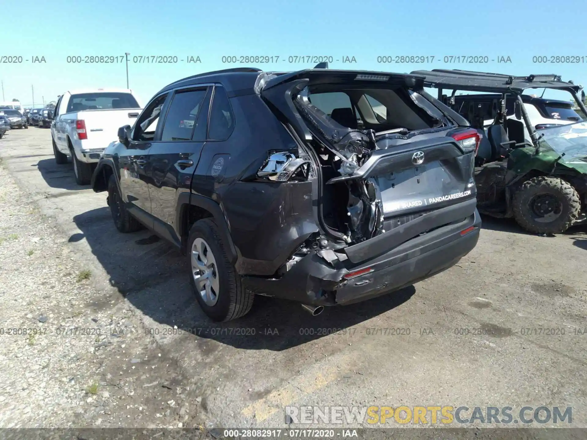 3 Photograph of a damaged car 2T3F1RFV4KW051174 TOYOTA RAV4 2019